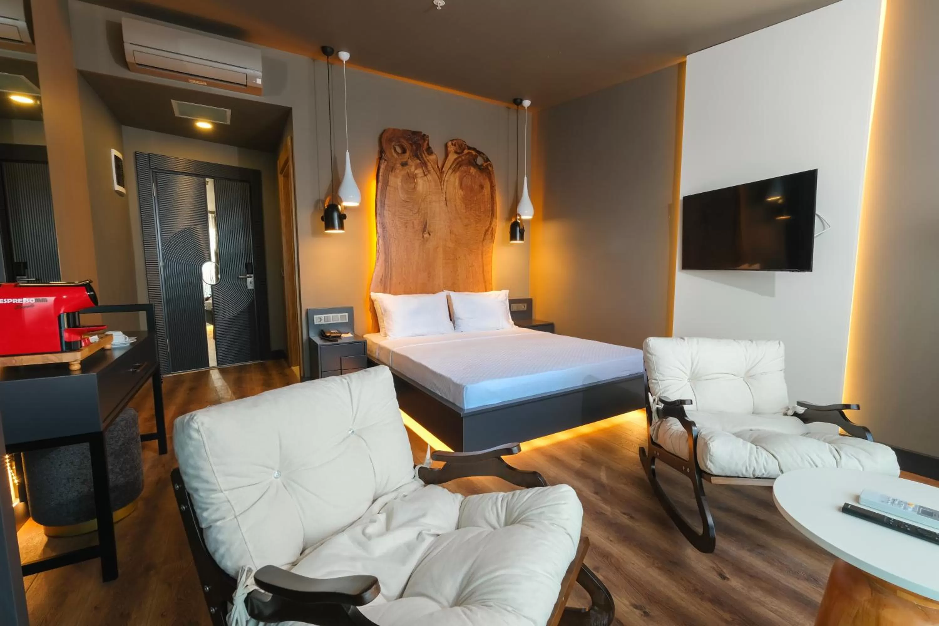 Bed in Bilem Hotel Beach & Spa