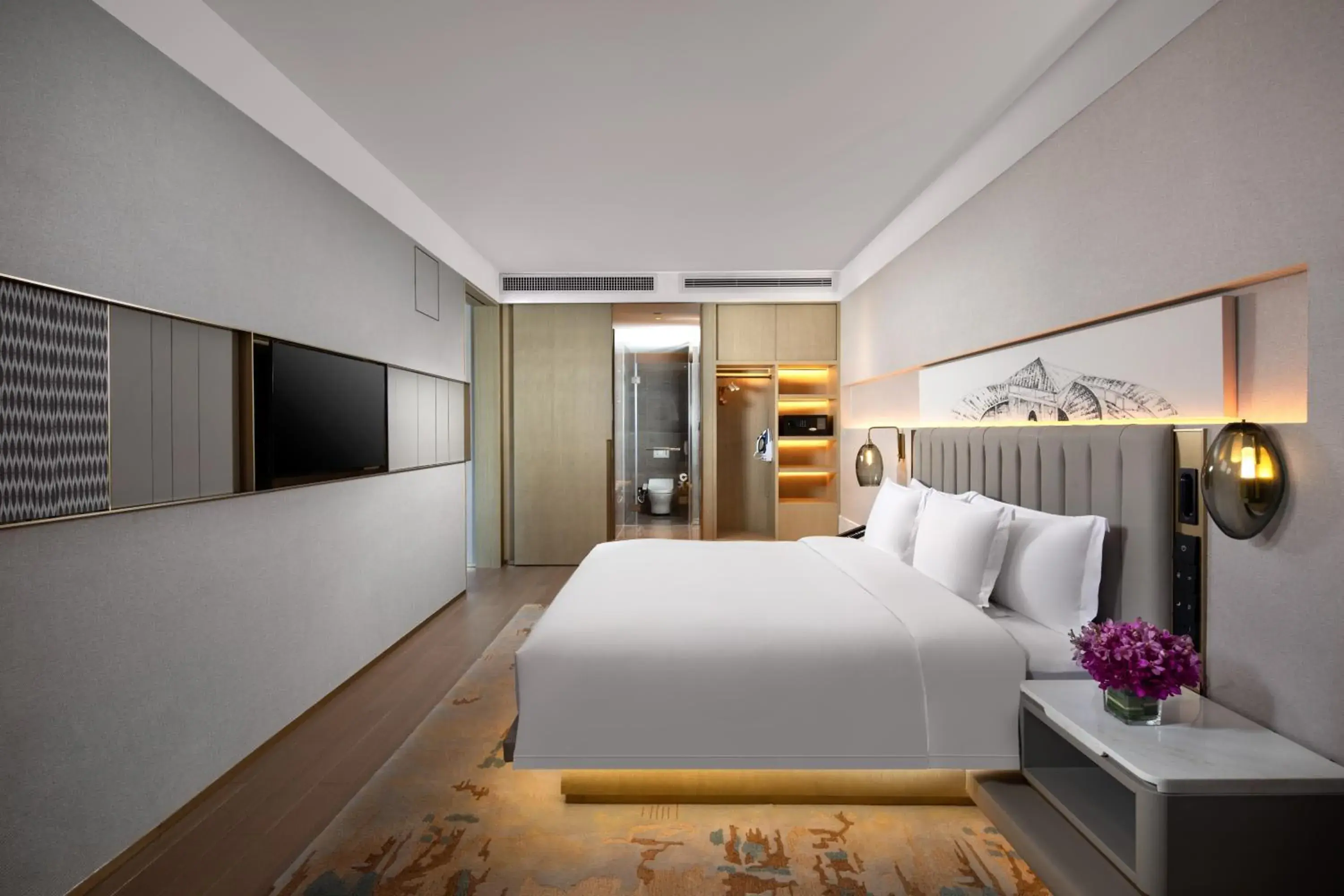 One-Bedroom Suite with River View in Crowne Plaza Fuzhou South by IHG One-Bedroom Suite with River View in Crowne Plaza Fuzhou South by IHG