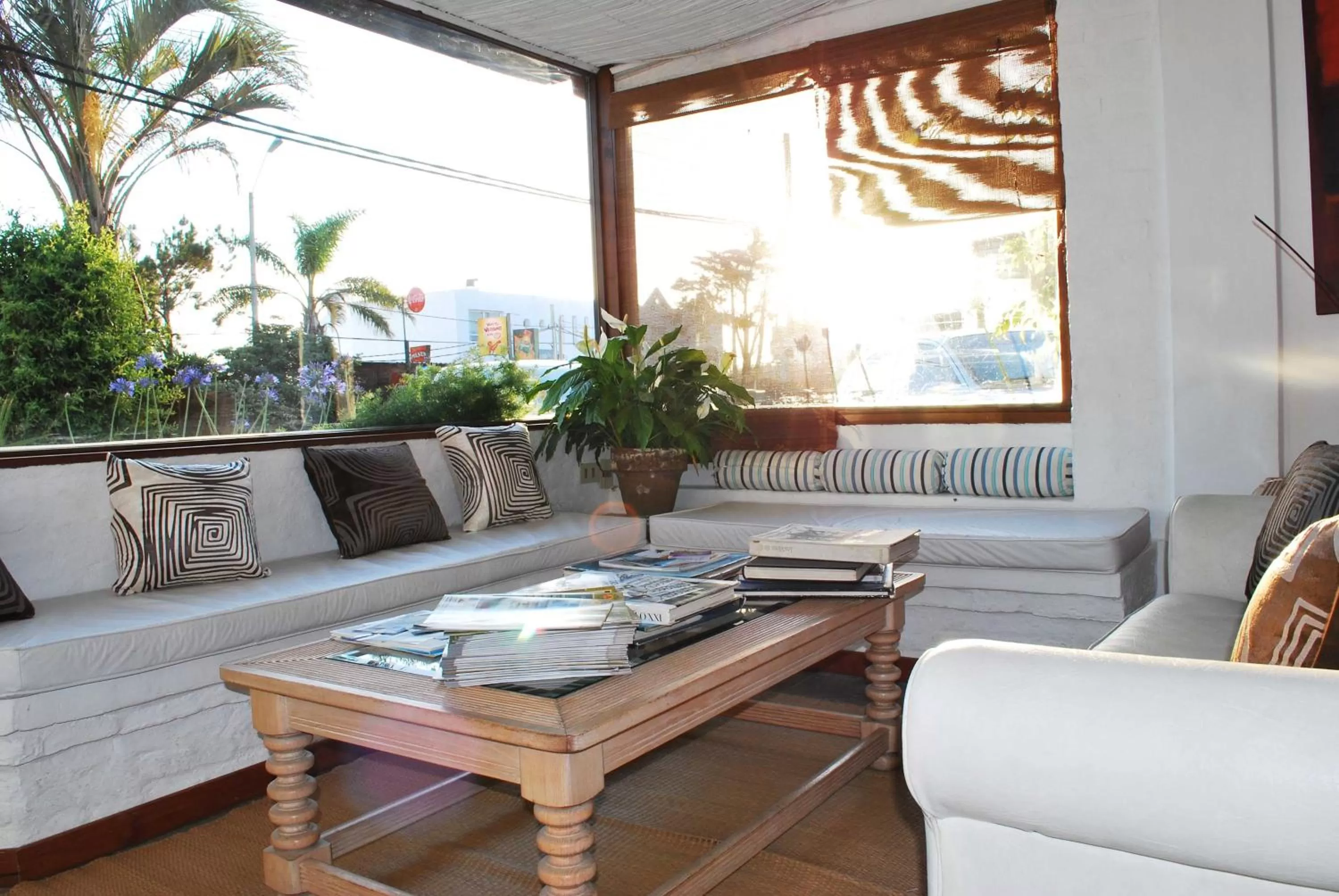 Living room in Hotel De La Barra