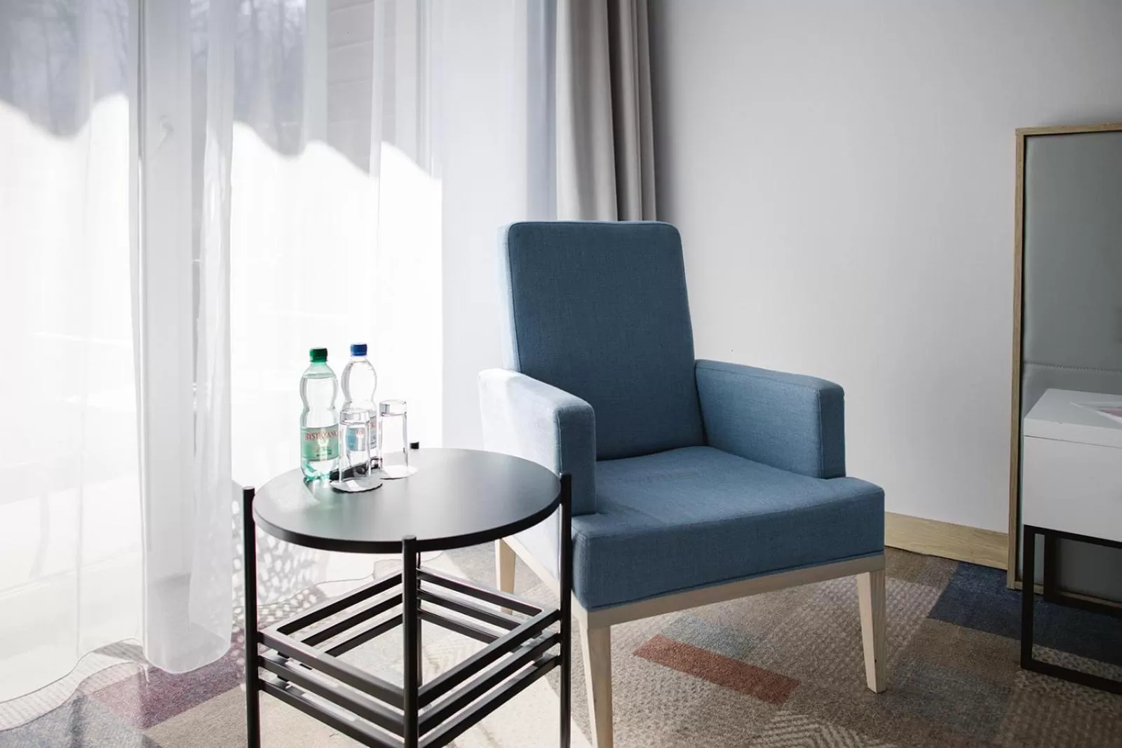 Seating area in Magnus Resort