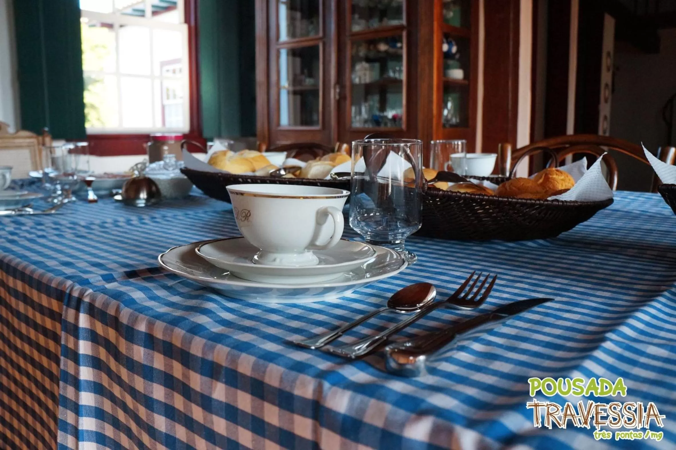 Continental breakfast in Pousada Travessia - Minas Gerais