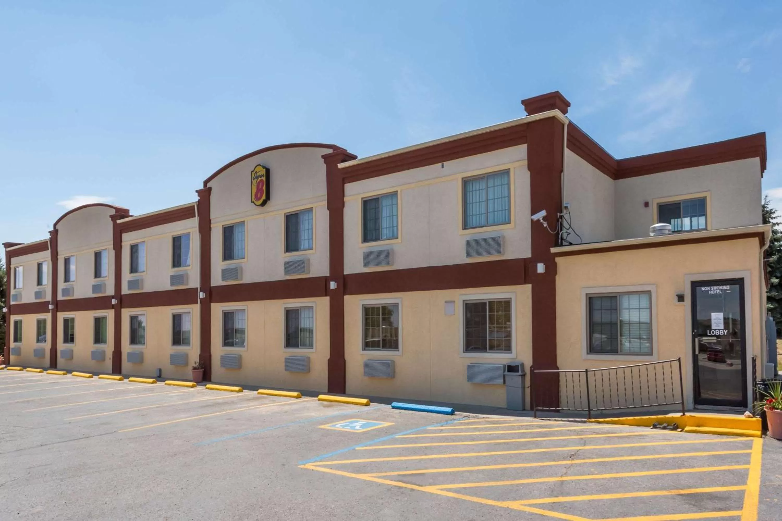 Property building in Super 8 by Wyndham Douglas