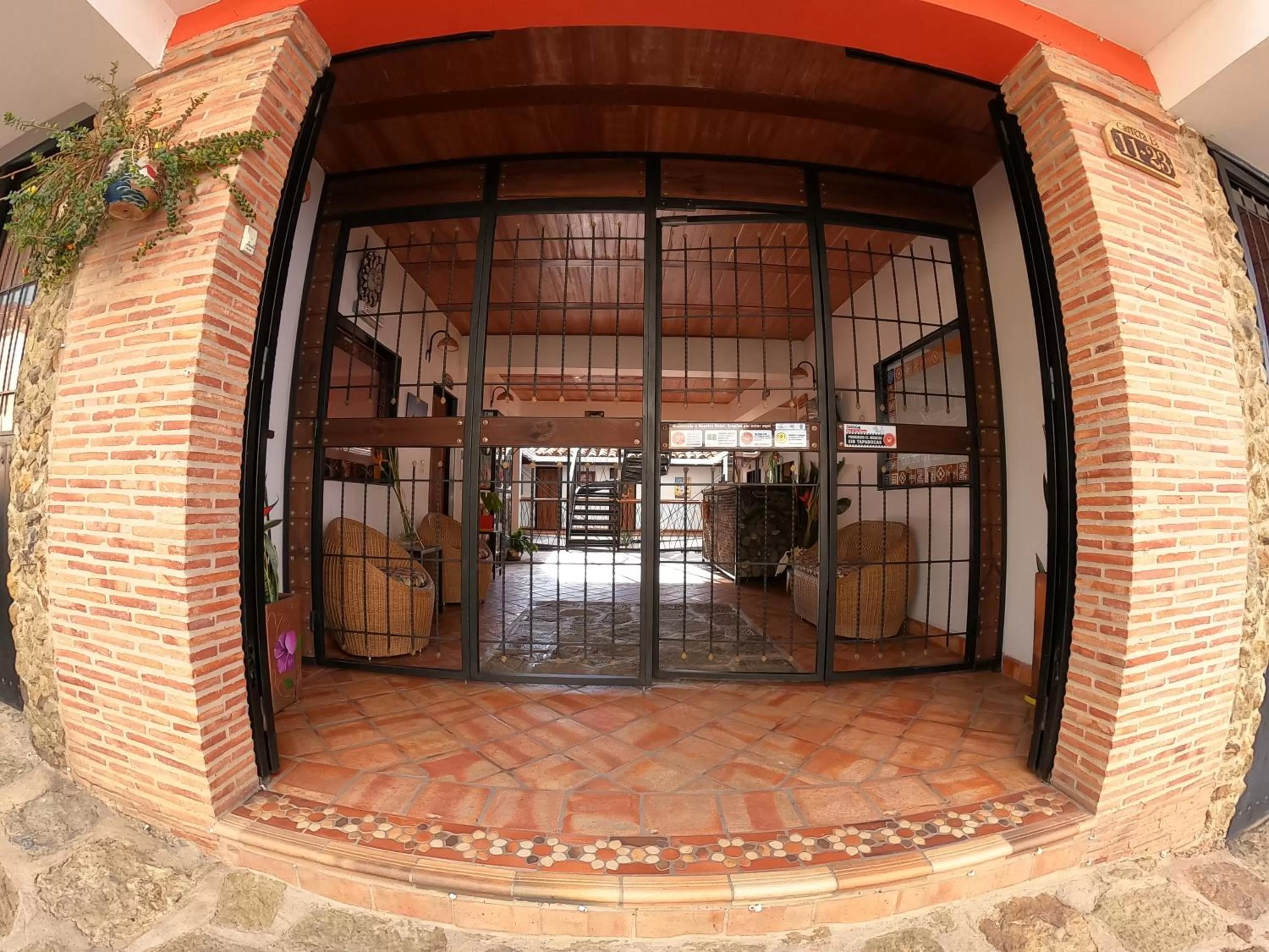 Facade/entrance in Hotel Villa Del Socorro