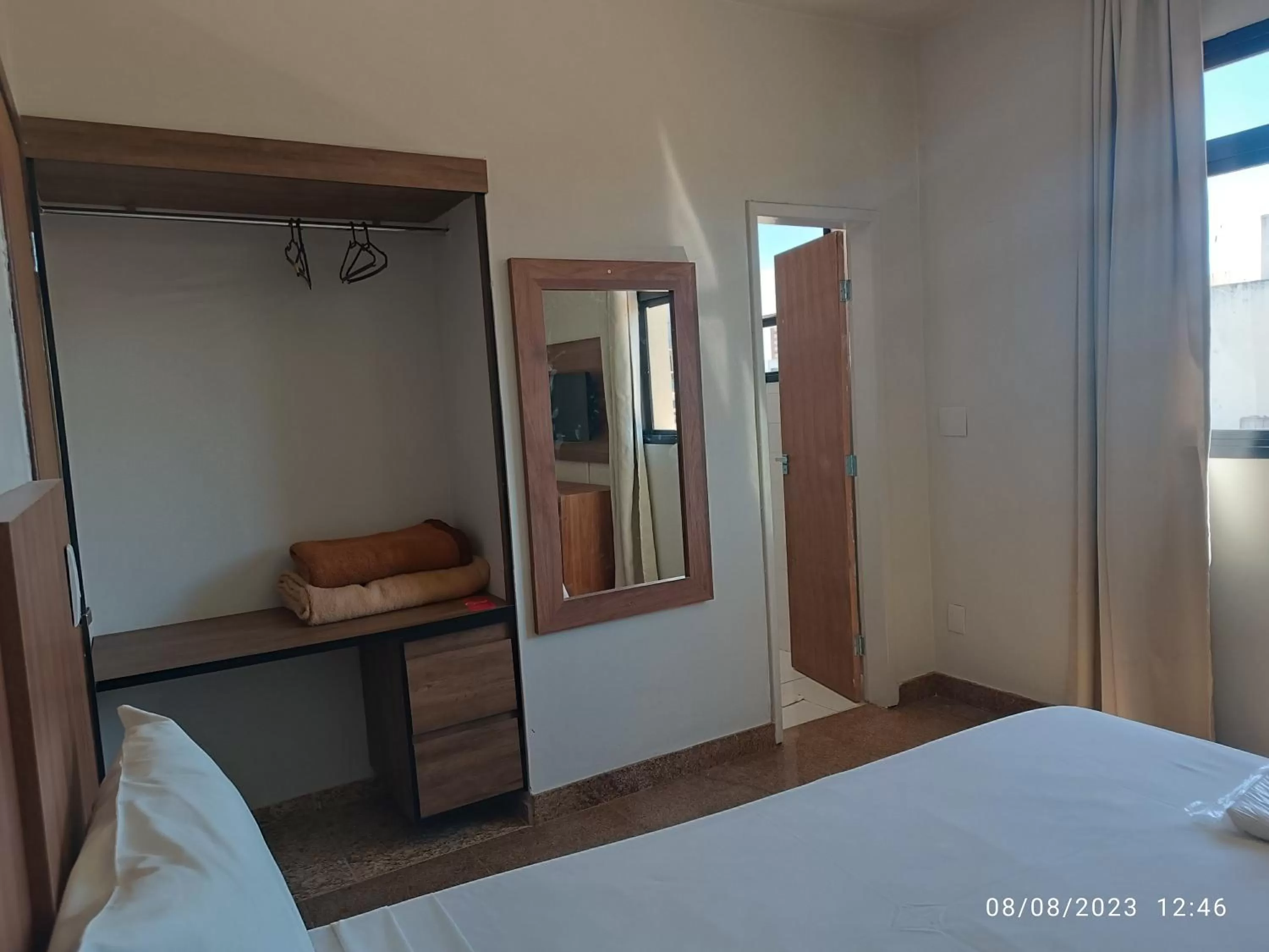 Bed in Hotel Oscar Blue Montes Claros