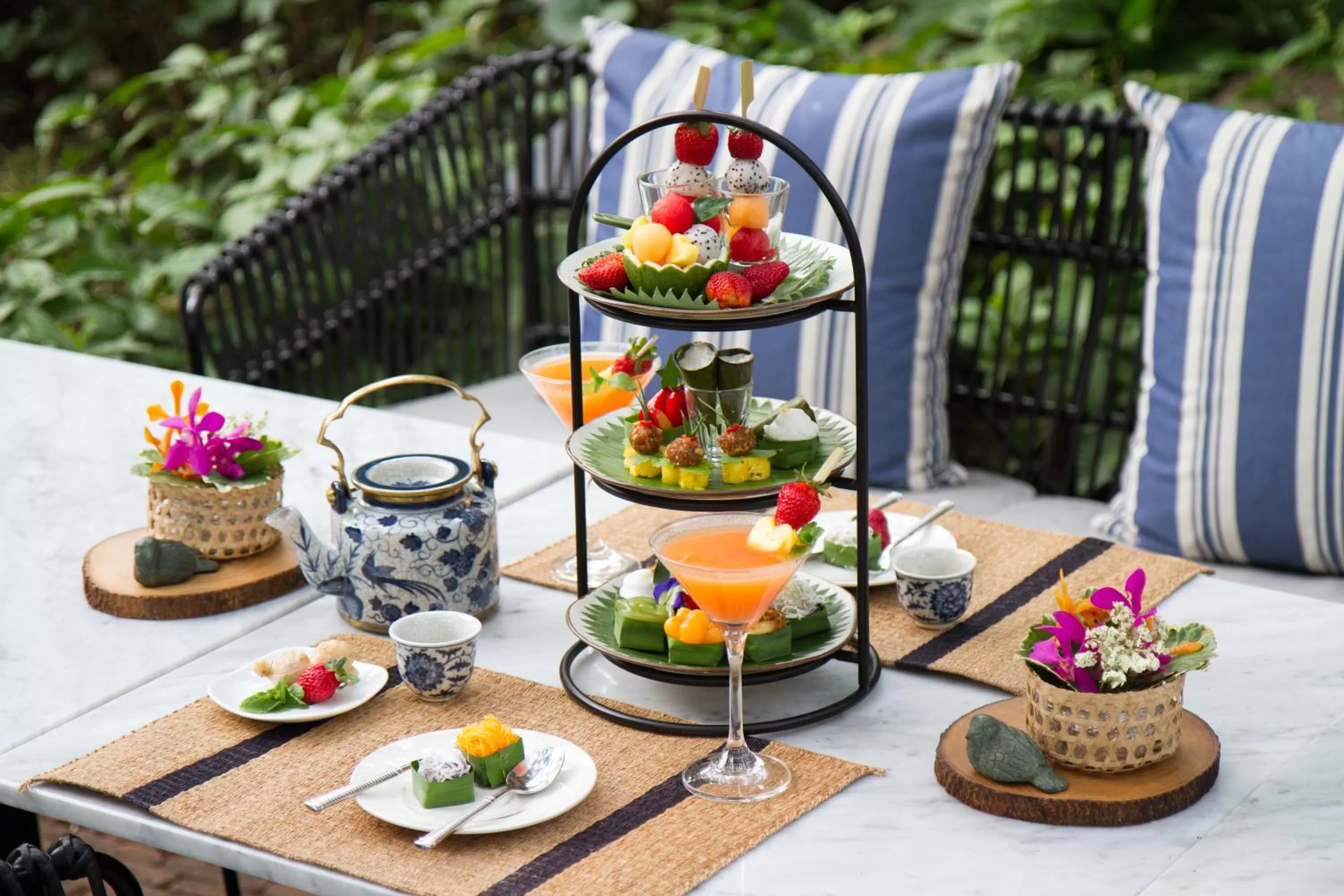 Food and drinks in The Raweekanlaya Bangkok Wellness Cuisine Resort