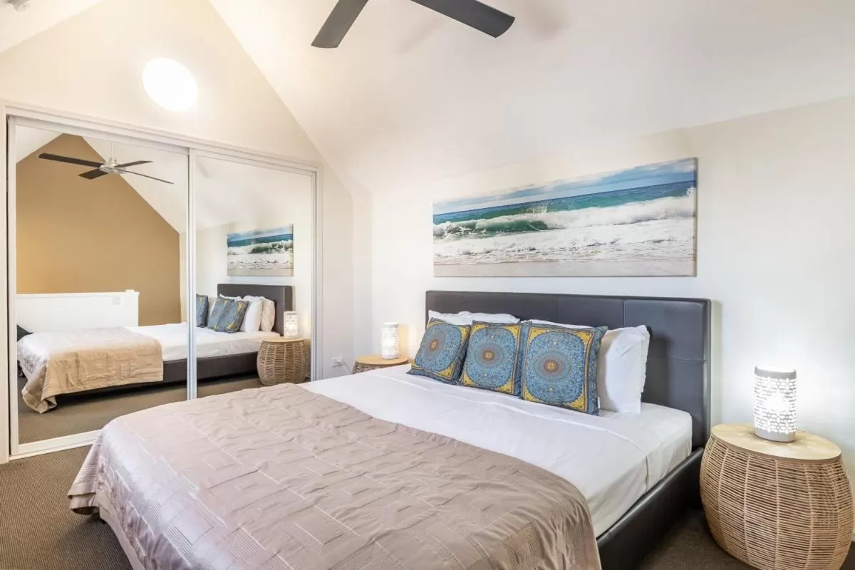 Bed in Byron Central Apartments