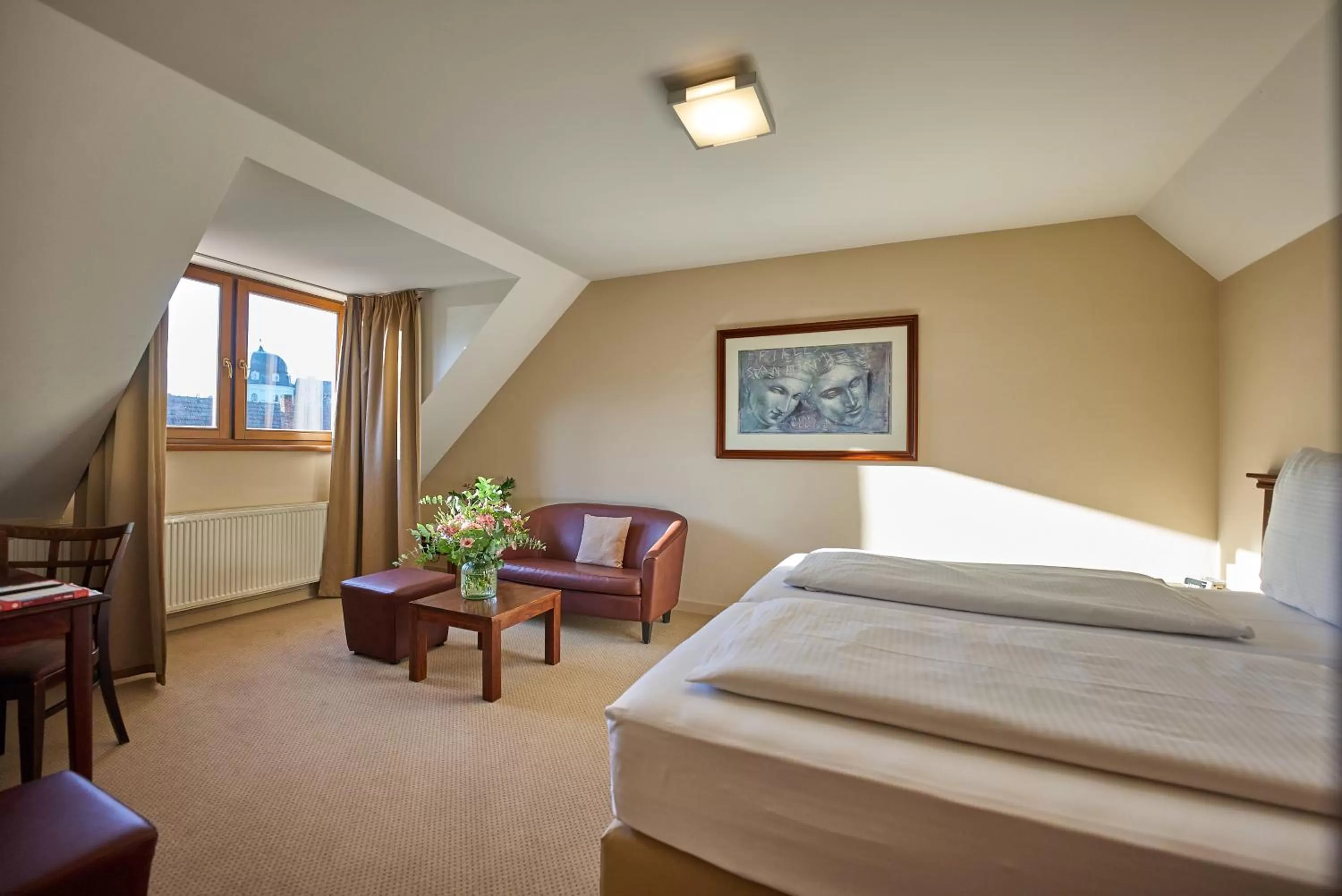 Bedroom, Bed in Pension & Restaurant PATRIOT Trnava