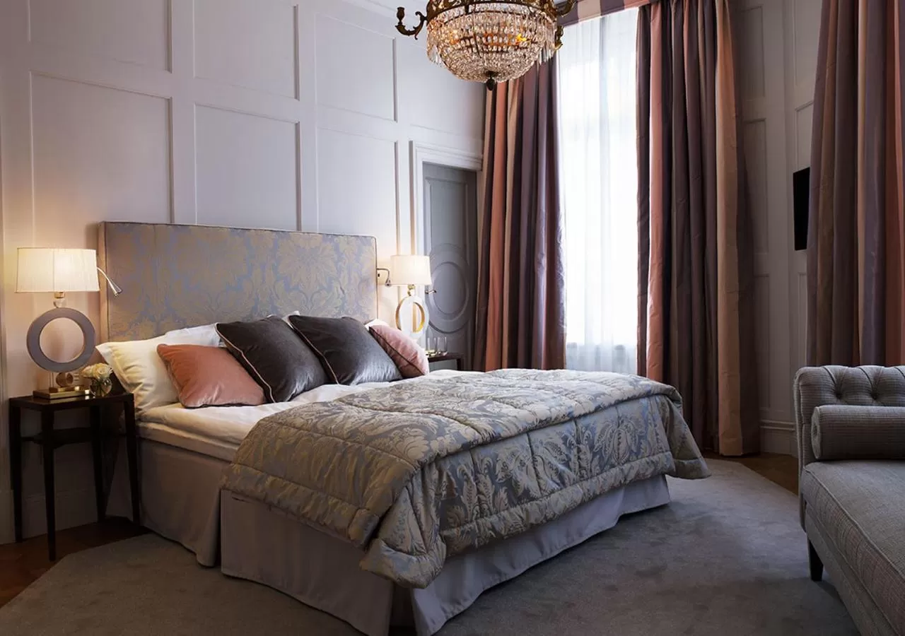 Bed in Grand Hôtel Stockholm