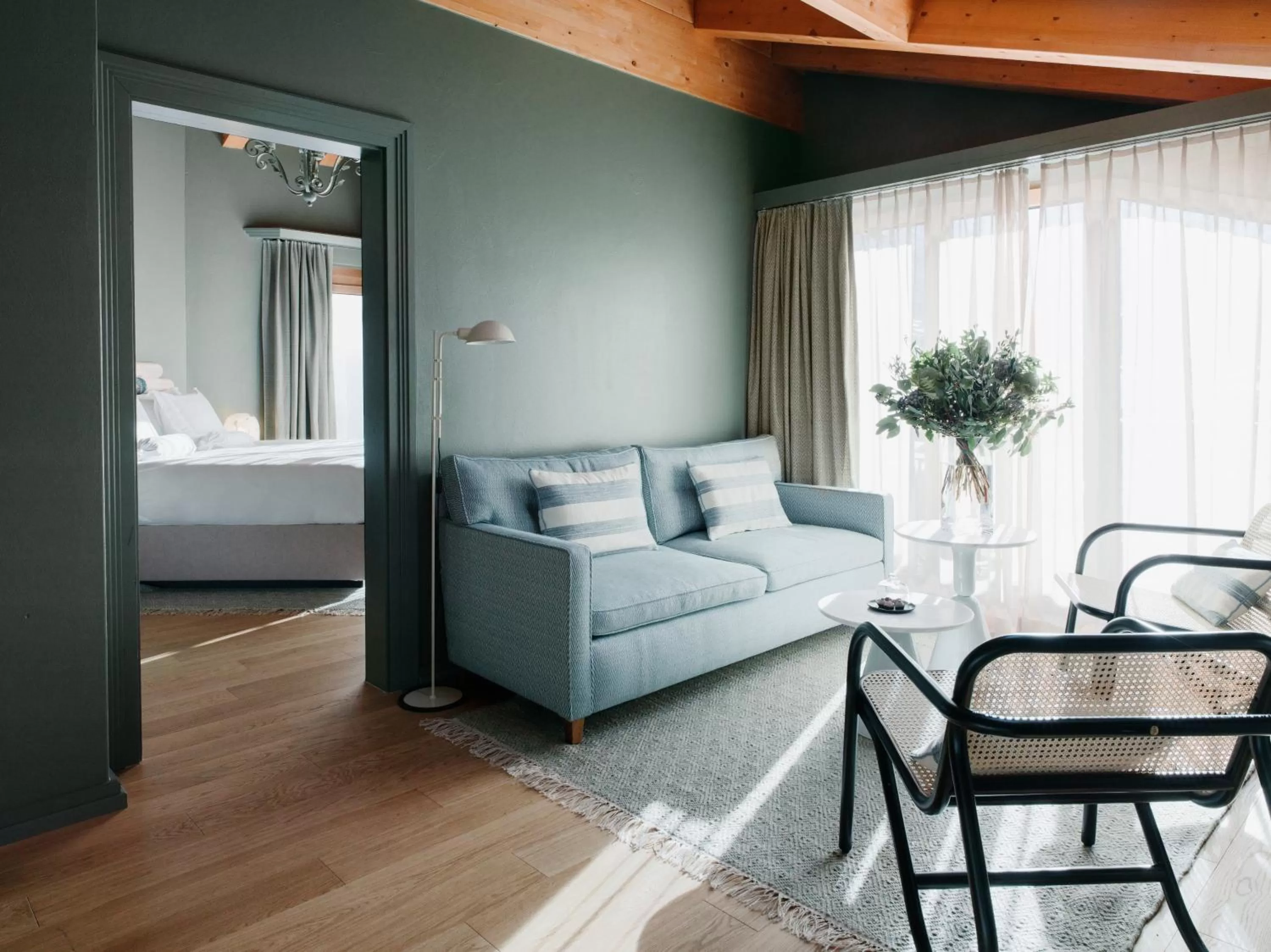 Seating area in BEAUSiTE Zermatt