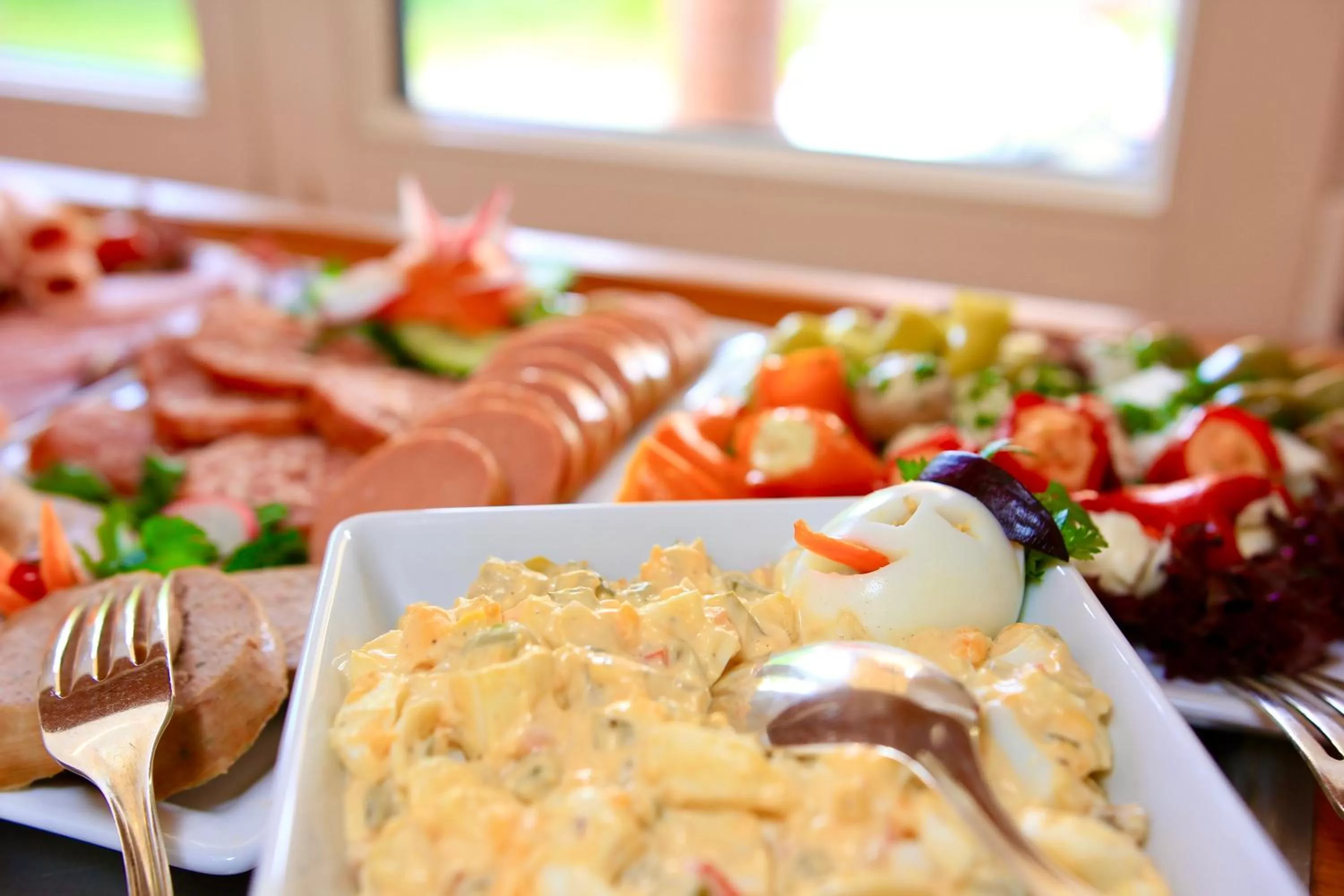 Buffet breakfast in Hotel Erbprinzenpalais