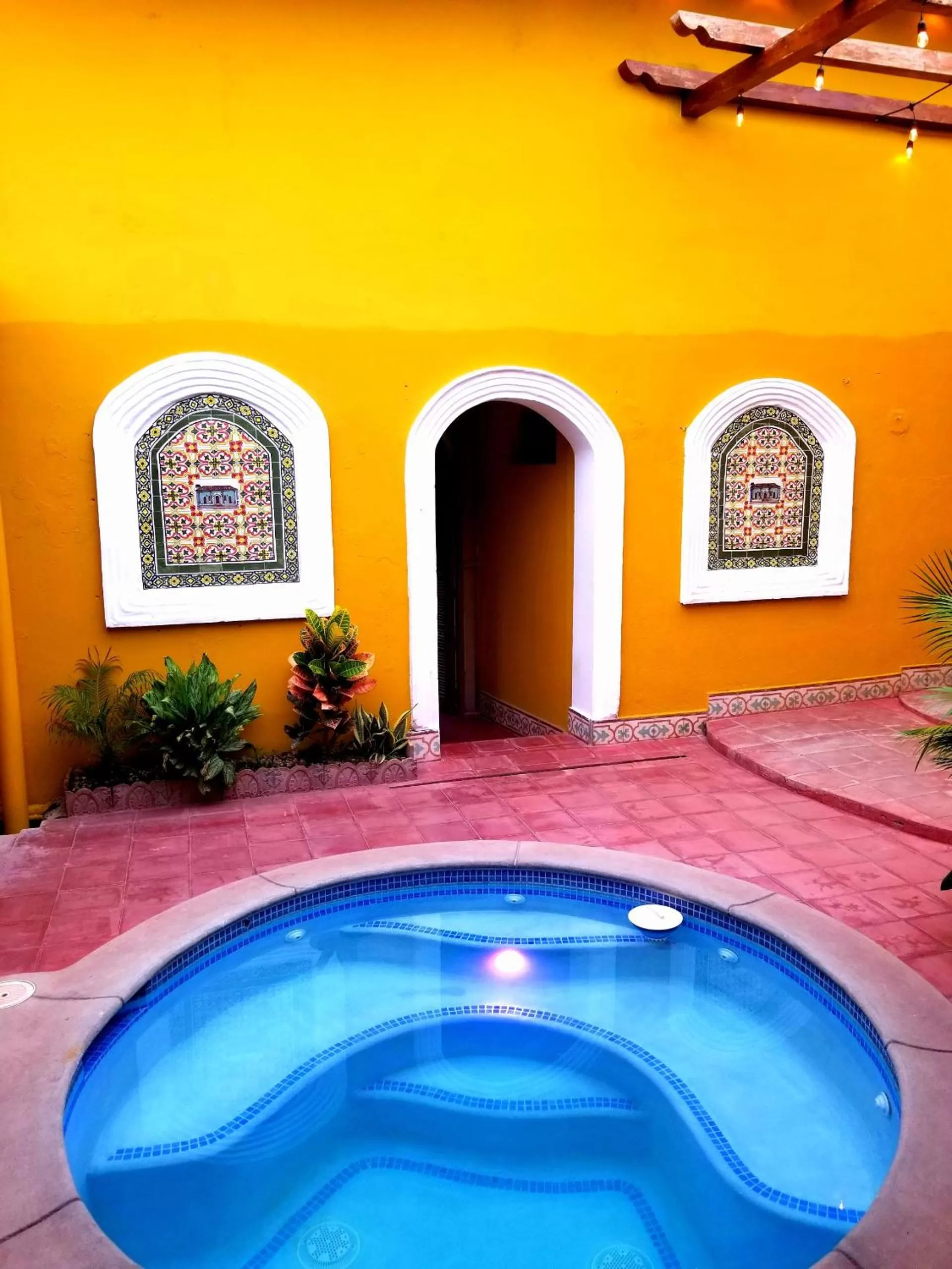 View (from property/room), Swimming Pool in Casa del Agua