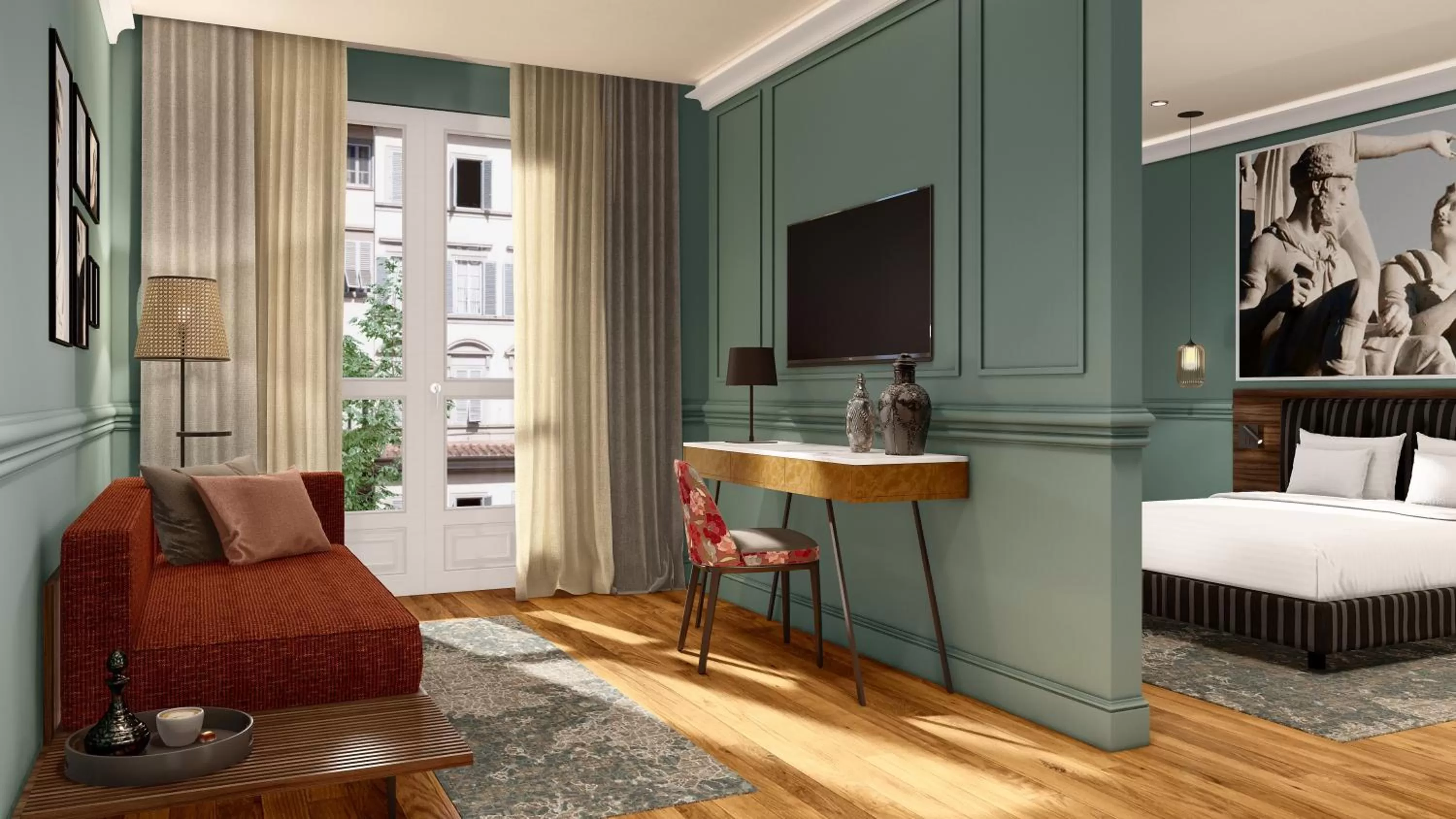 Deluxe Double Room in Hotel CHC Torino Castello