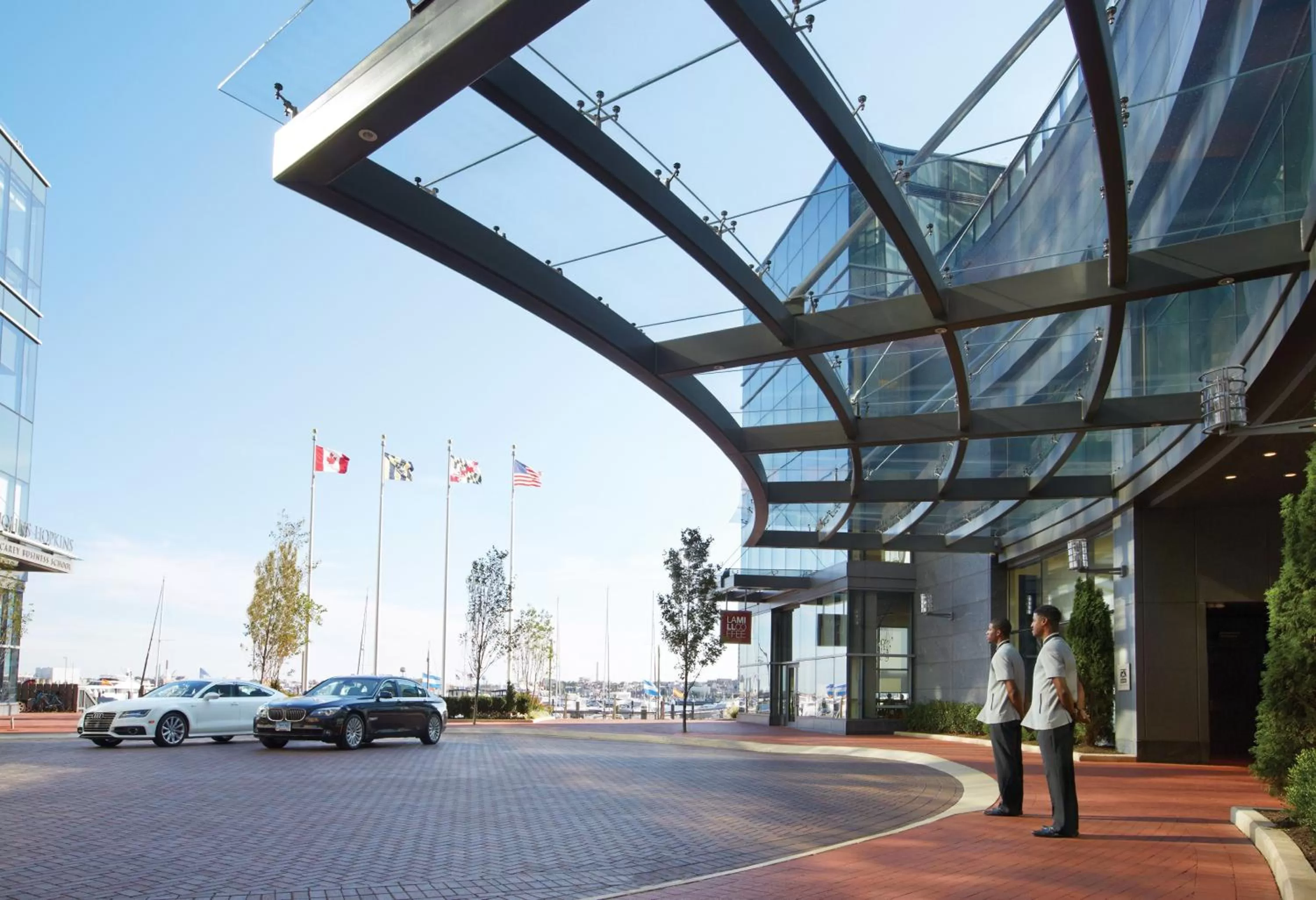 Facade/entrance in Four Seasons Baltimore