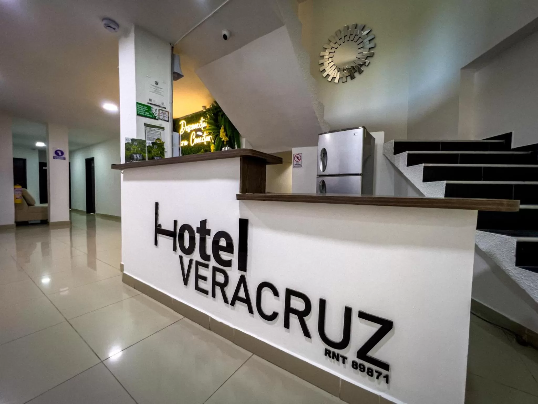 Lobby/Reception in Hotel Boutique Veracruz termales