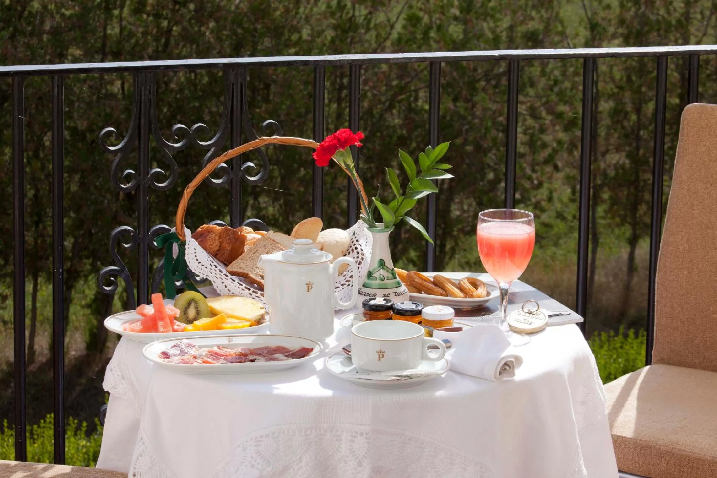 Balcony/Terrace in Parador de Teruel