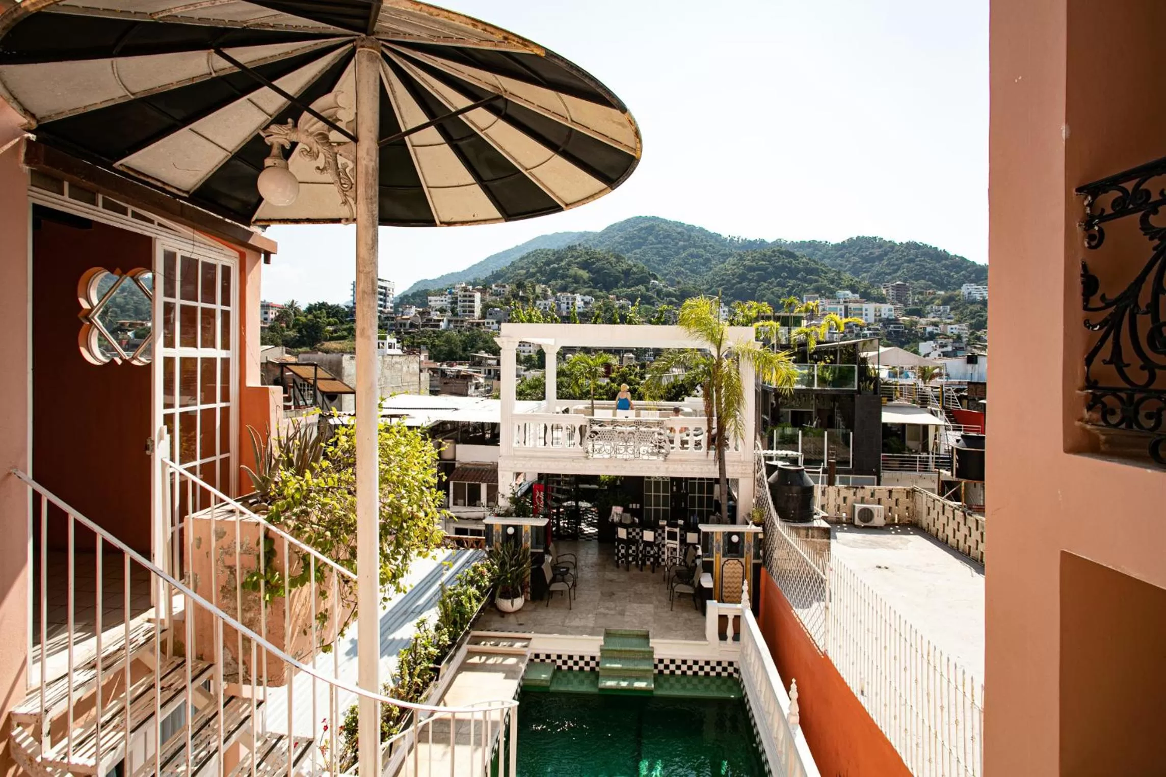 Swimming pool in Hotel Boutique Rivera Del Rio