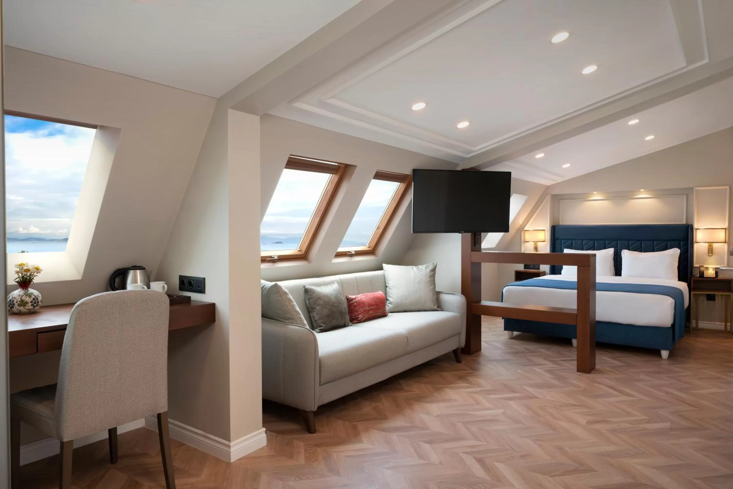 Living room, Bed in Royan Hotel Hagia Sophia, a member of Radisson Individuals