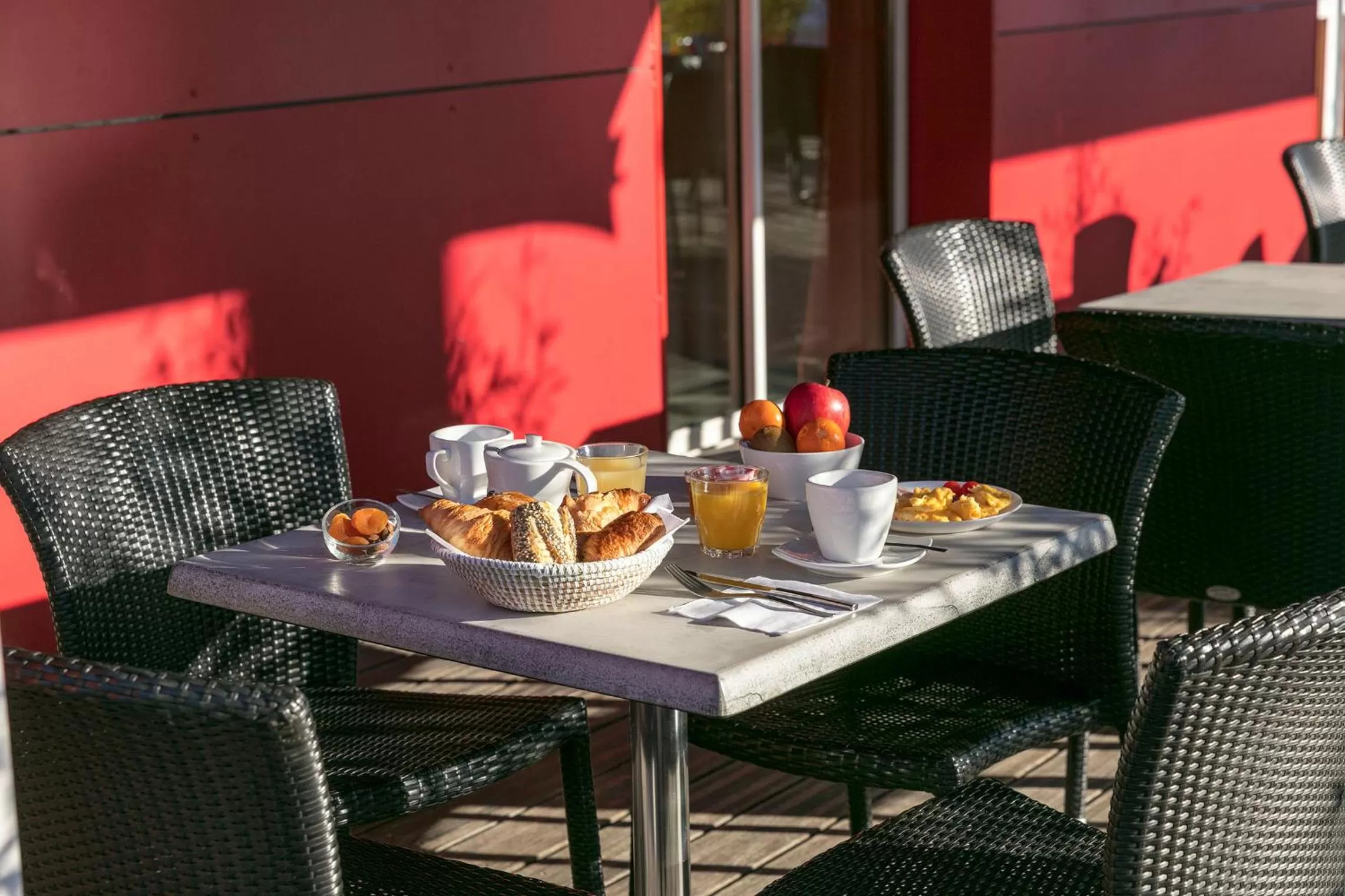 Balcony/Terrace in Hotel Clermont Estaing