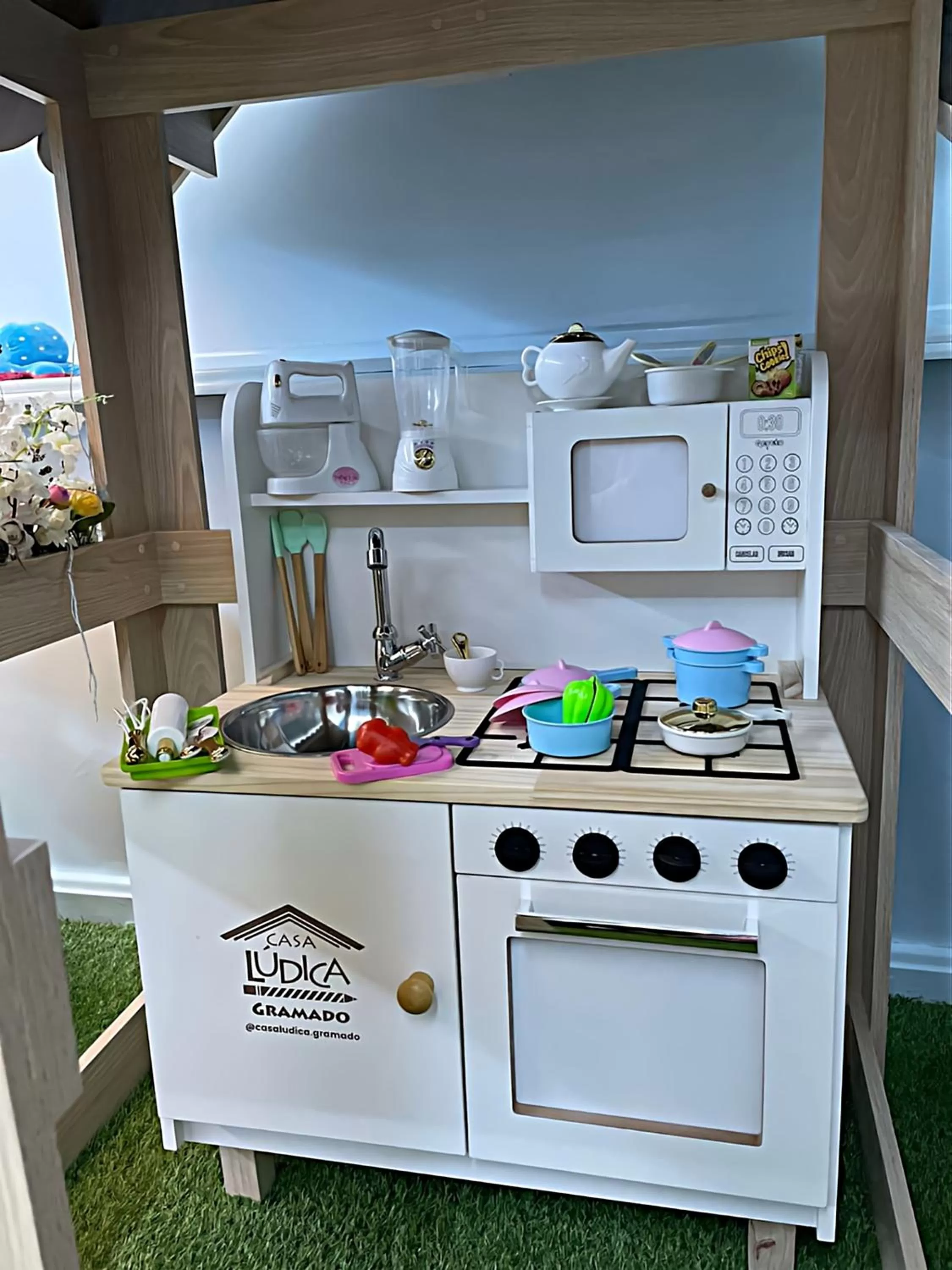 Kids's club, Kitchen/Kitchenette in Pousada dos Anjos