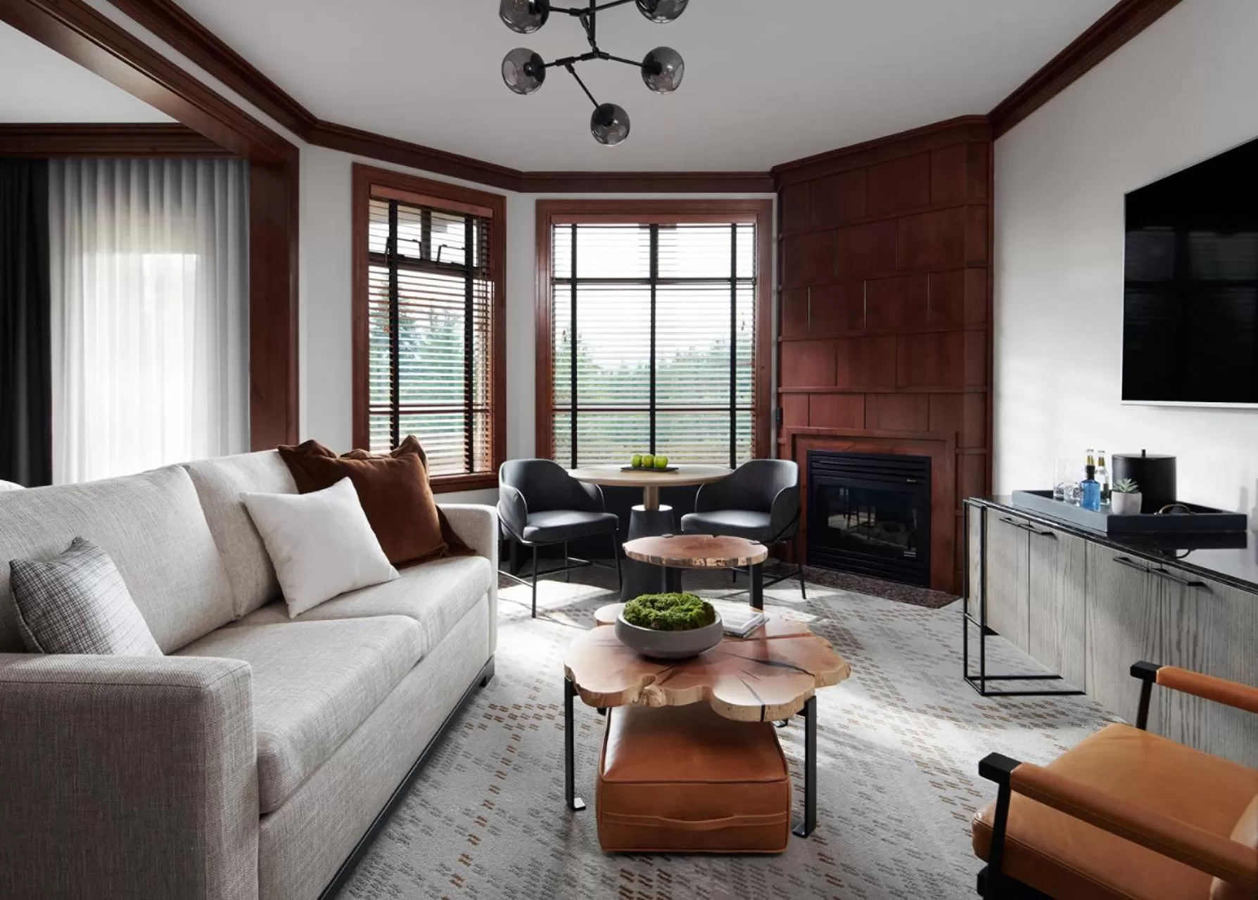 Living room in Four Seasons Resort Whistler