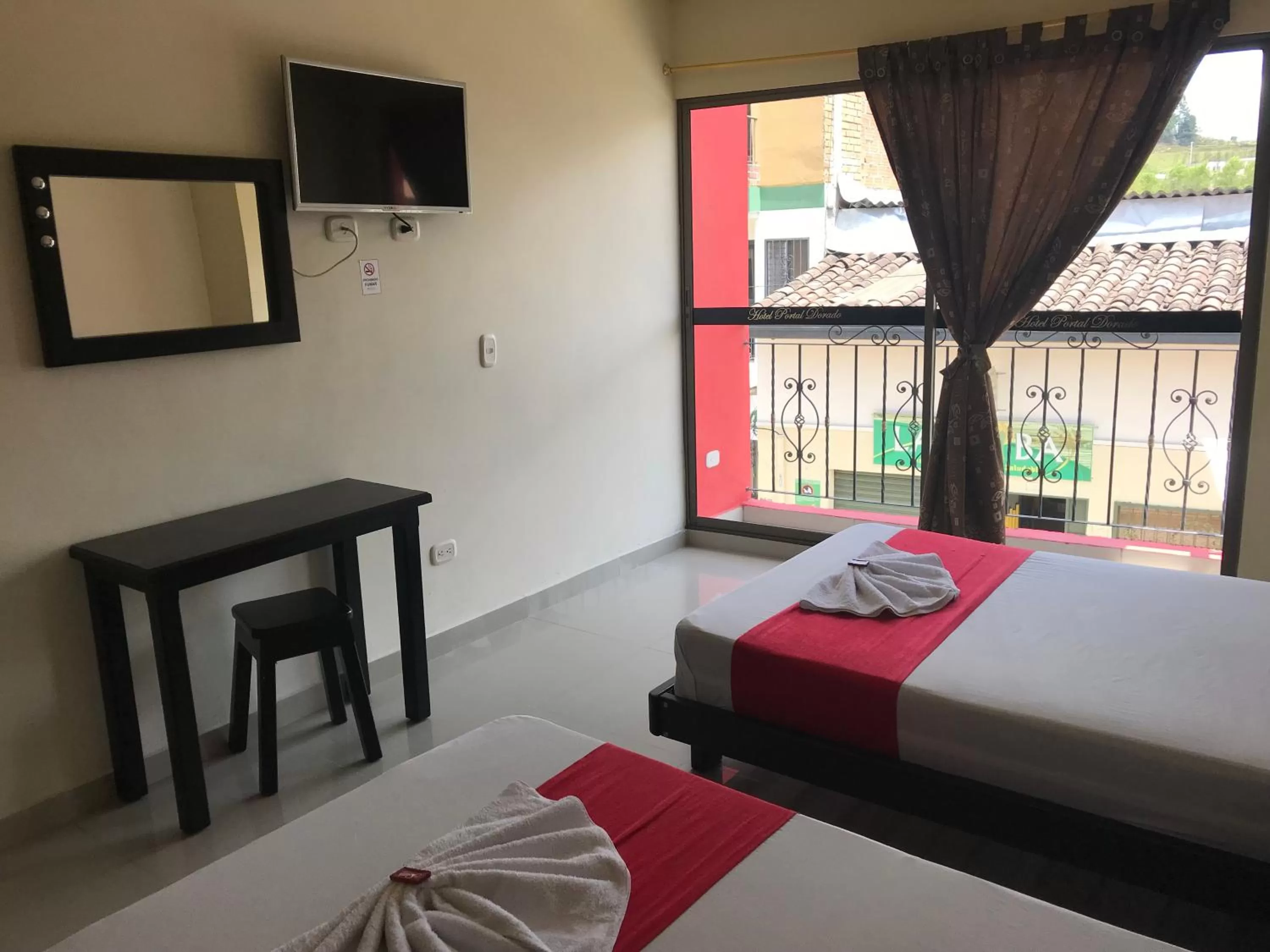 Bed in Hotel Portal Dorado