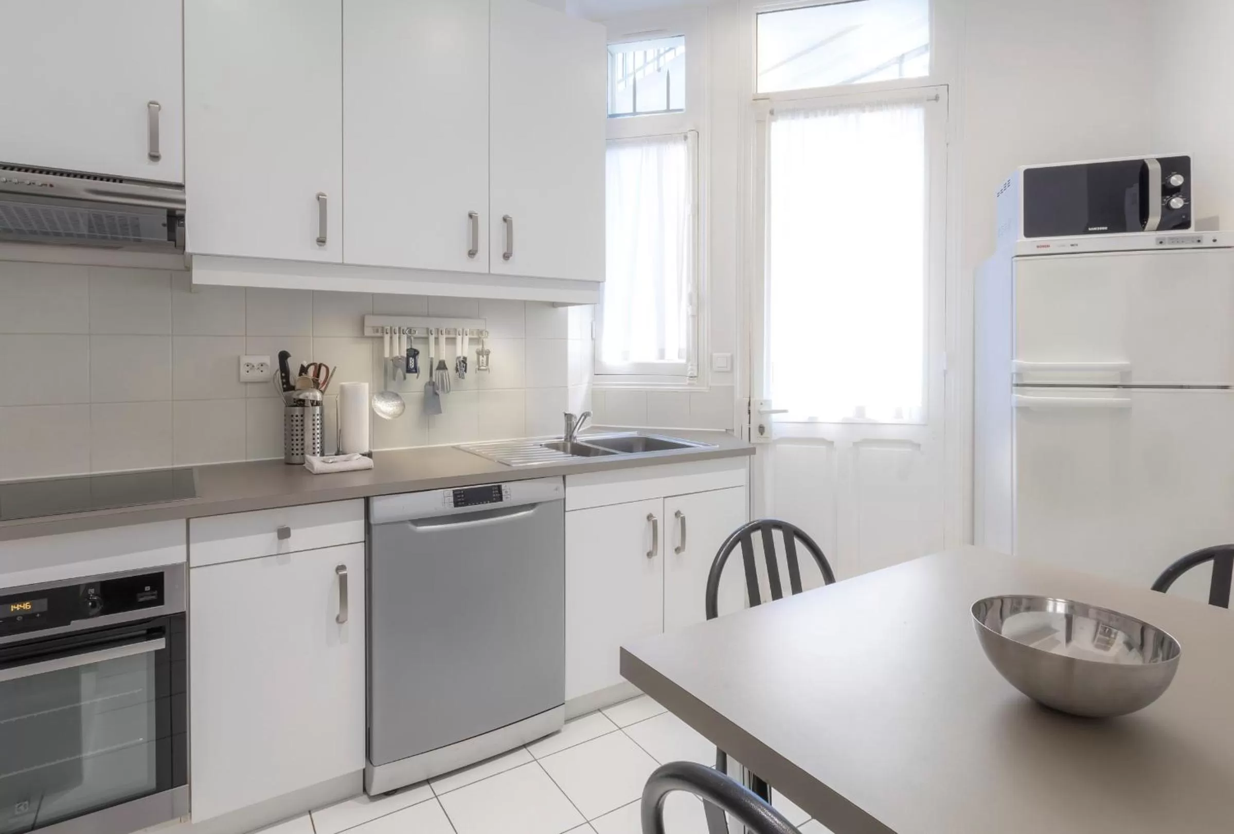 Kitchen or kitchenette in Résidence Charles Floquet