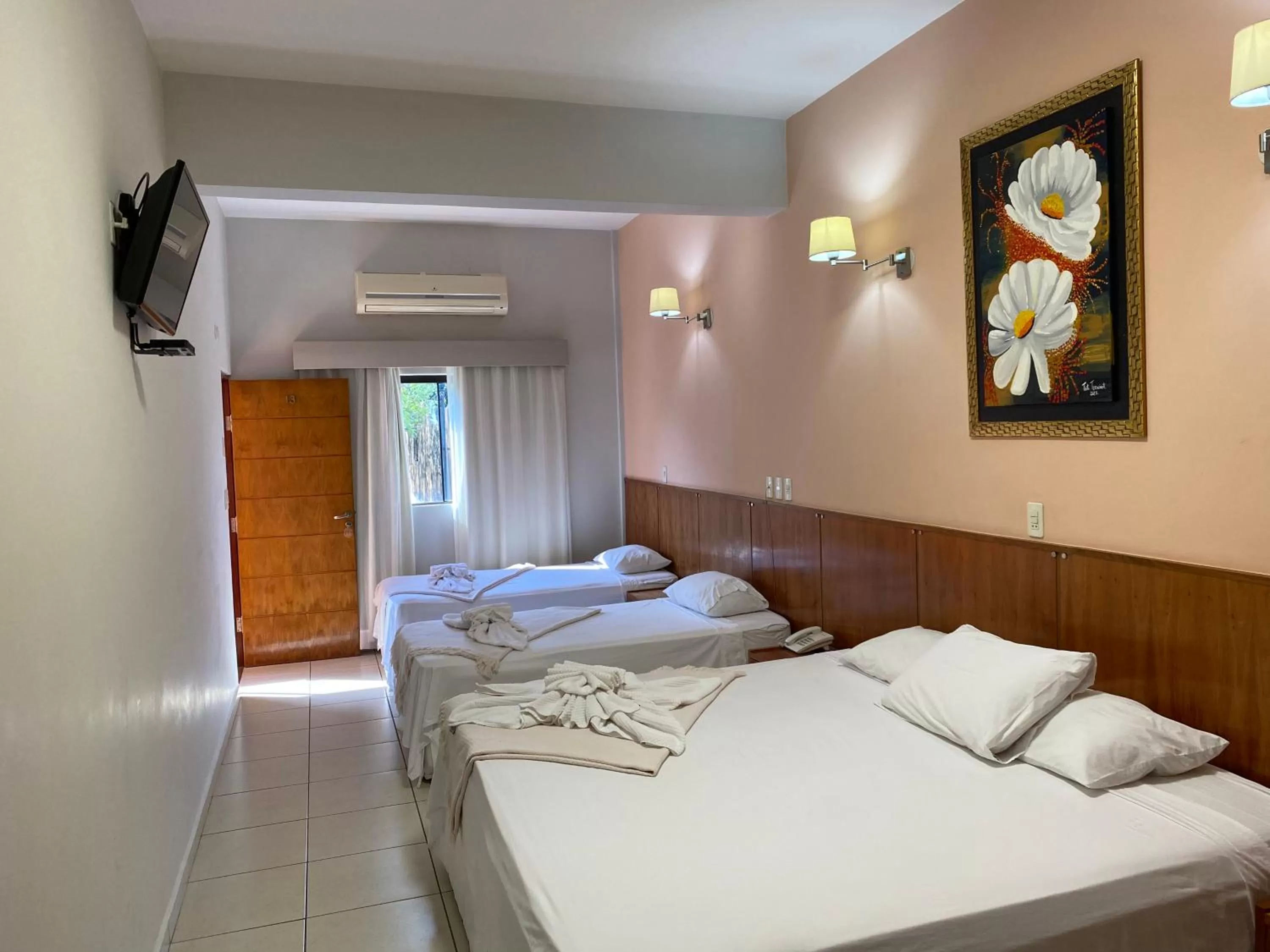 Bed in Terwindt Hotel