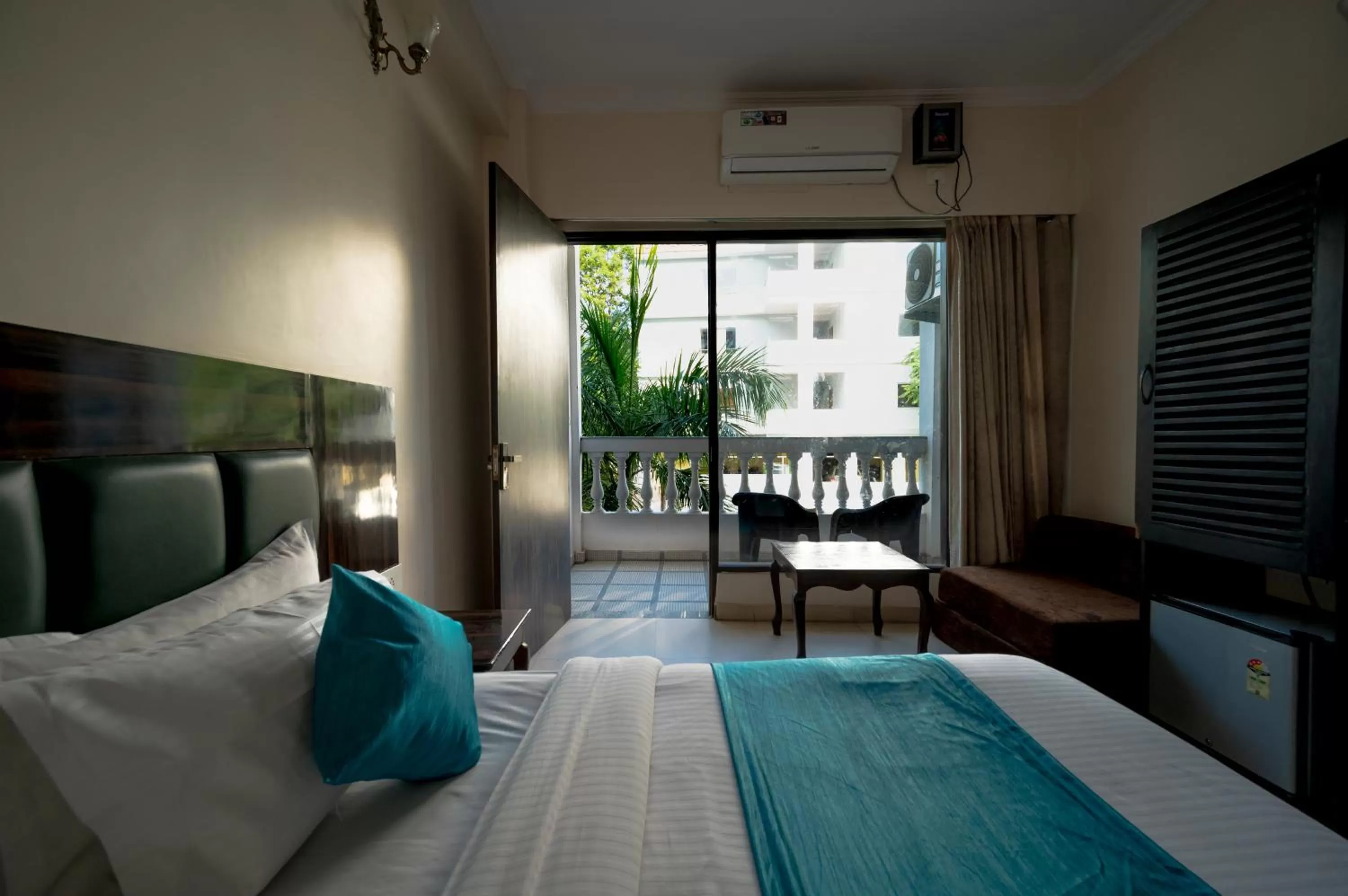 Bed in Hotel Rishikesh Grand by Kool Stays