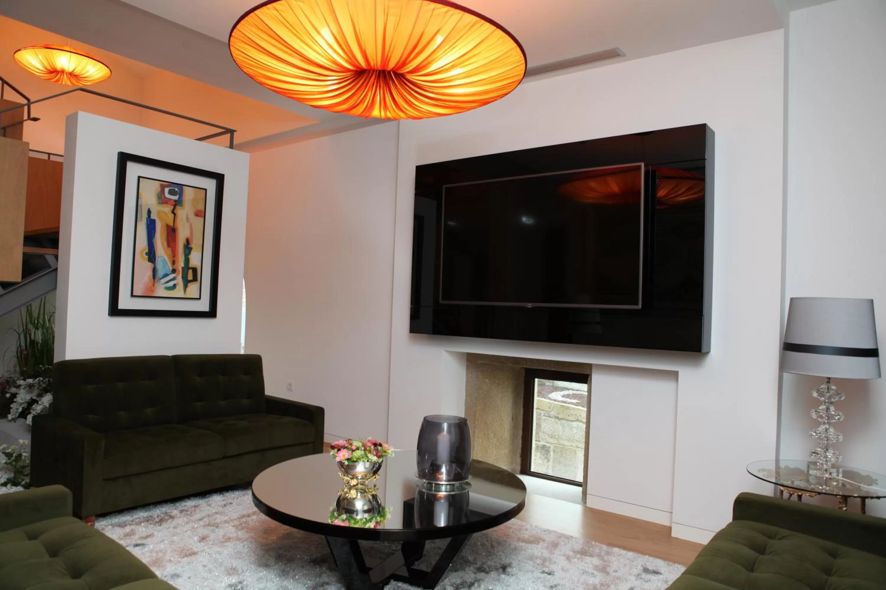 Living room in Hotel Rural Quinta das Quintães