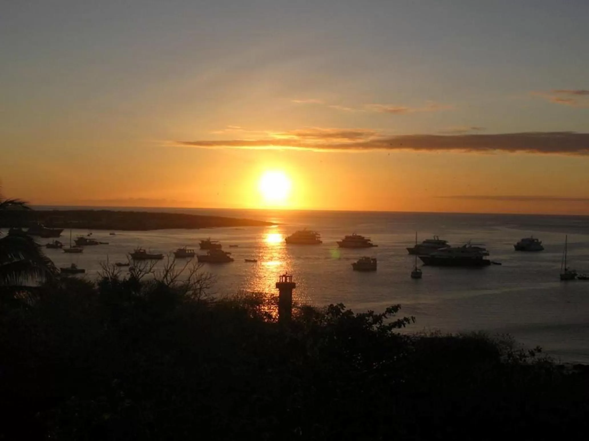 Sea view, Sunrise/Sunset in Hostal Cabañas Don Jorge