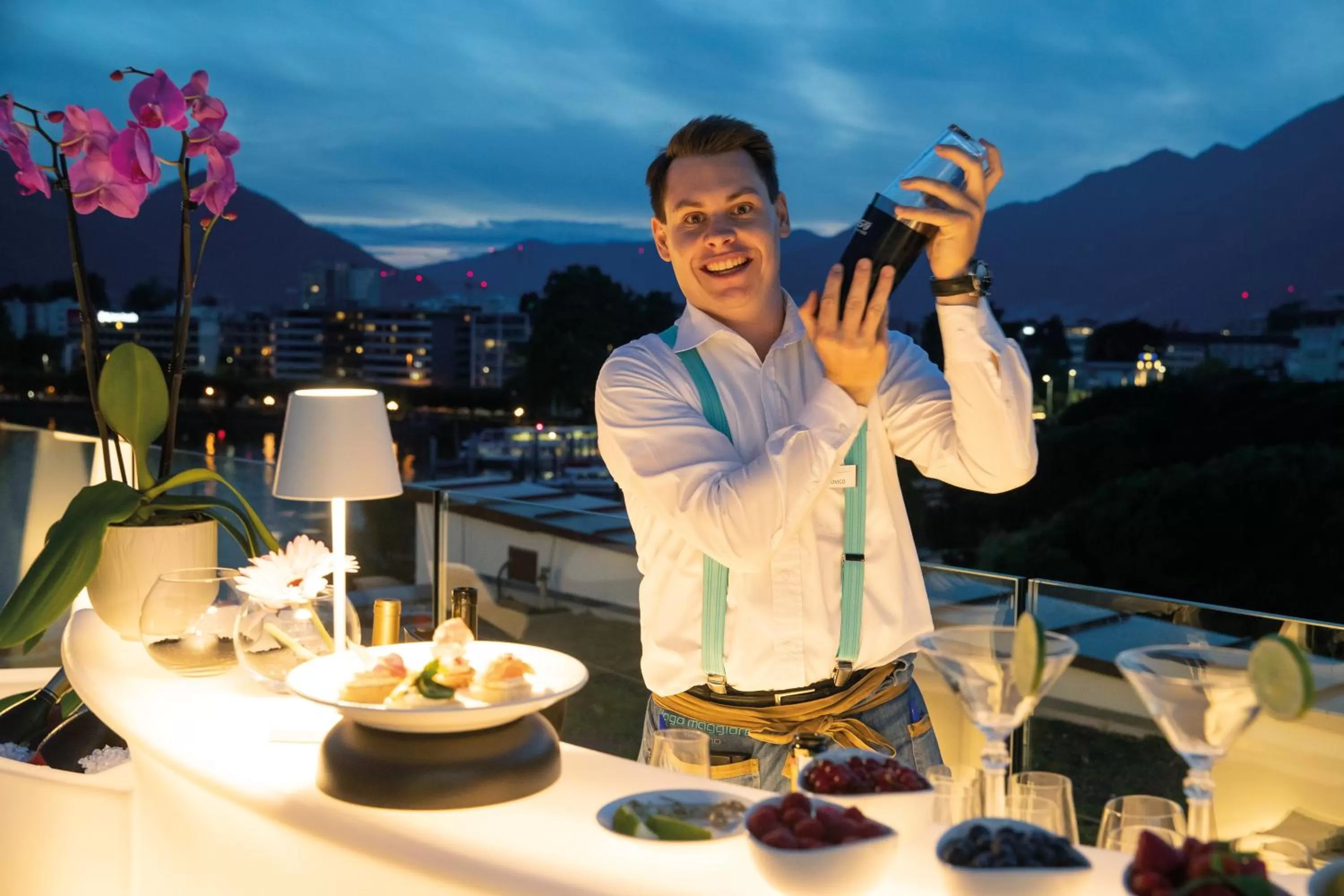 Balcony/Terrace in Hotel Lago Maggiore - Welcome!