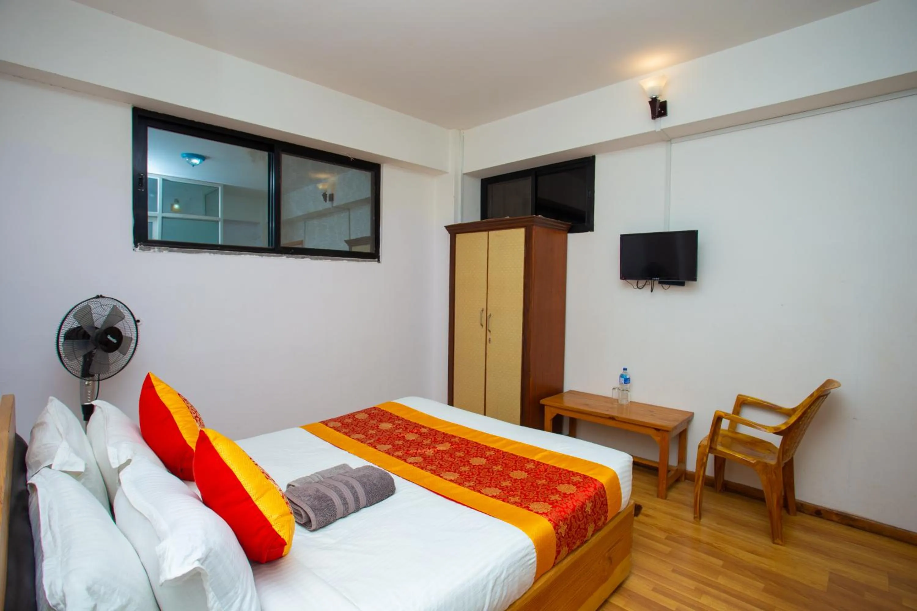 Photo of the whole room, Bed in The Boudha Inn