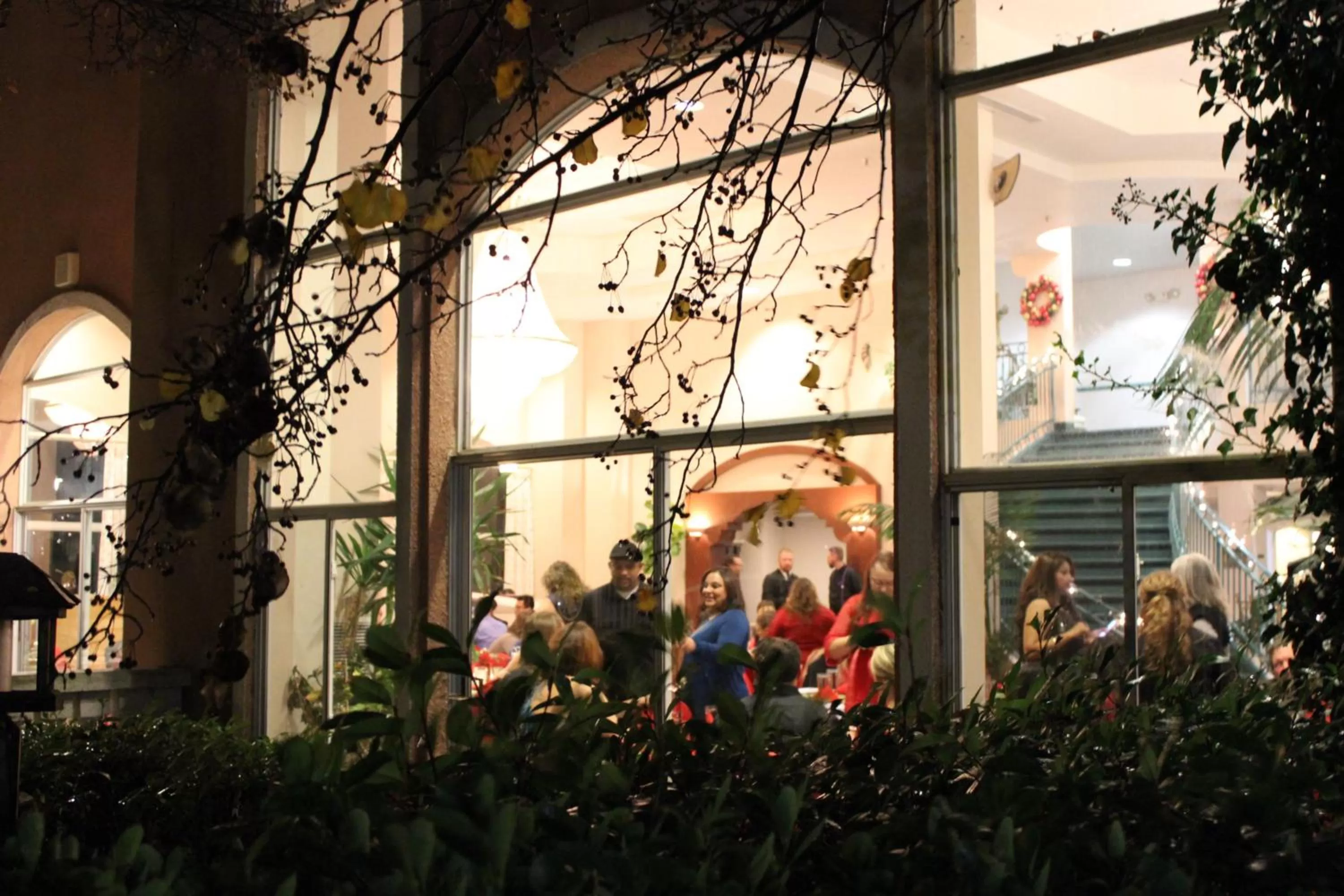 group of guests in Forest Villas Hotel