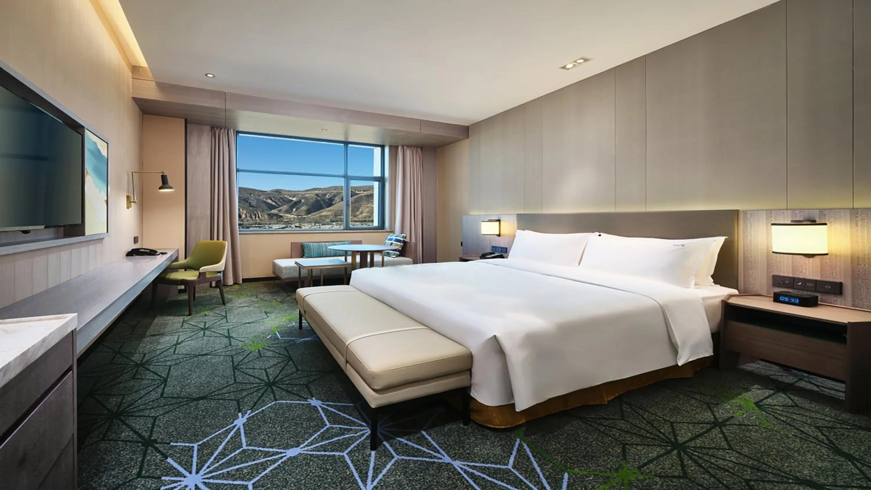 TV and multimedia, Bed in Holiday Inn Xining Hot-Spring by IHG