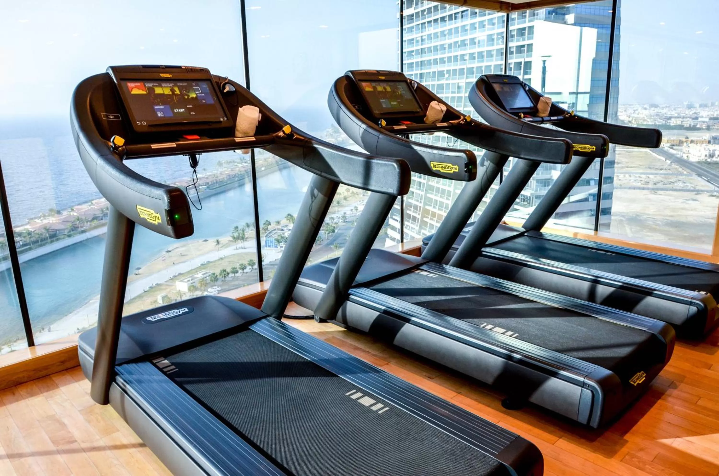 Fitness centre/facilities in Rosewood Jeddah