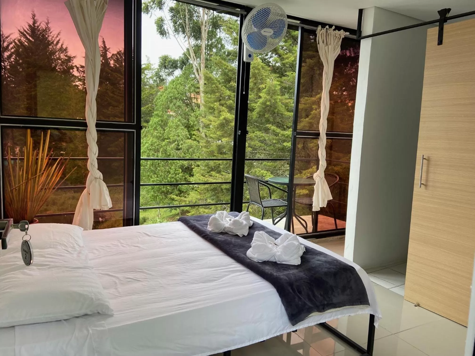 Bed in La Madriguera