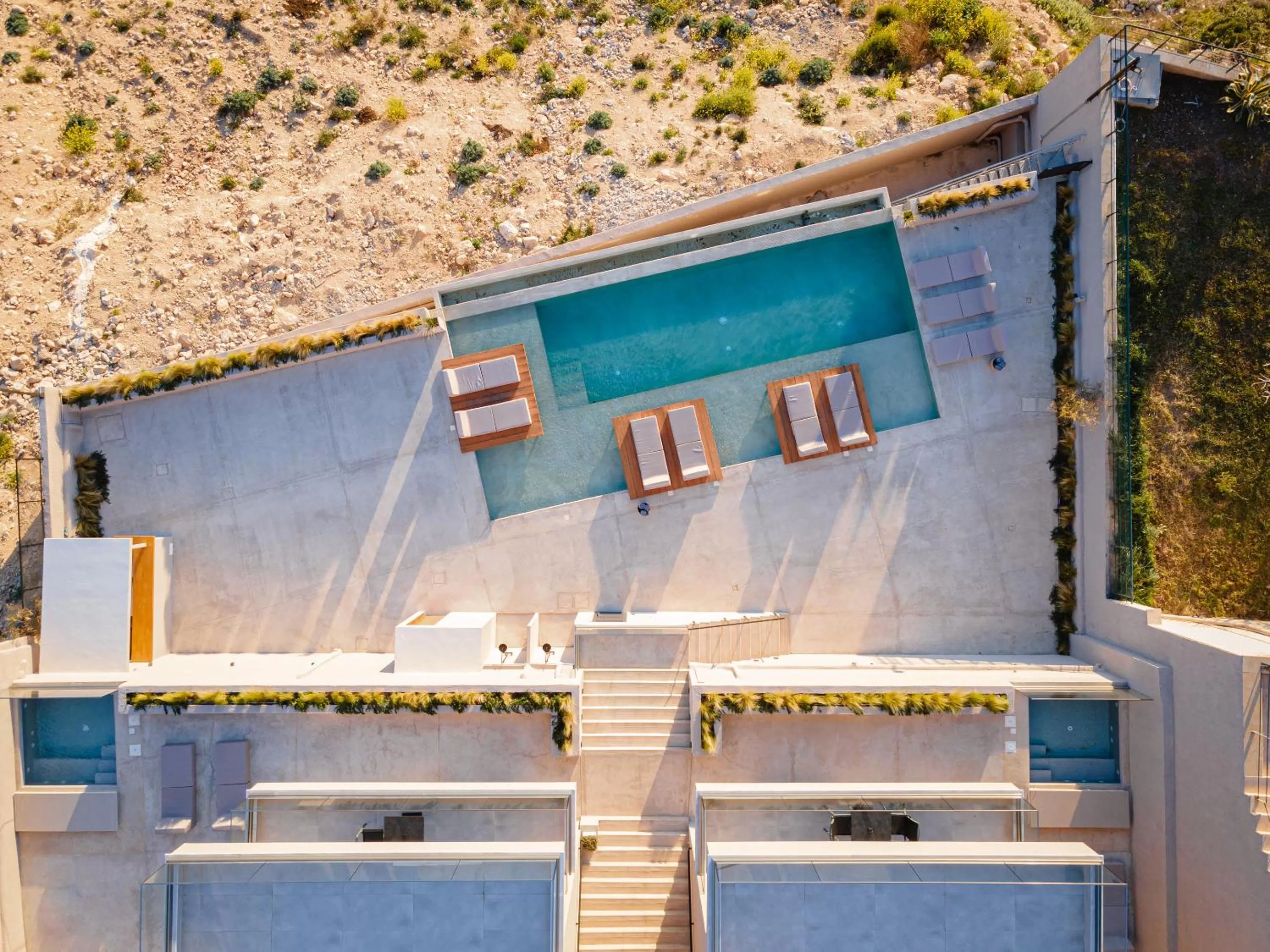 Bird's eye view in Saronida Hills