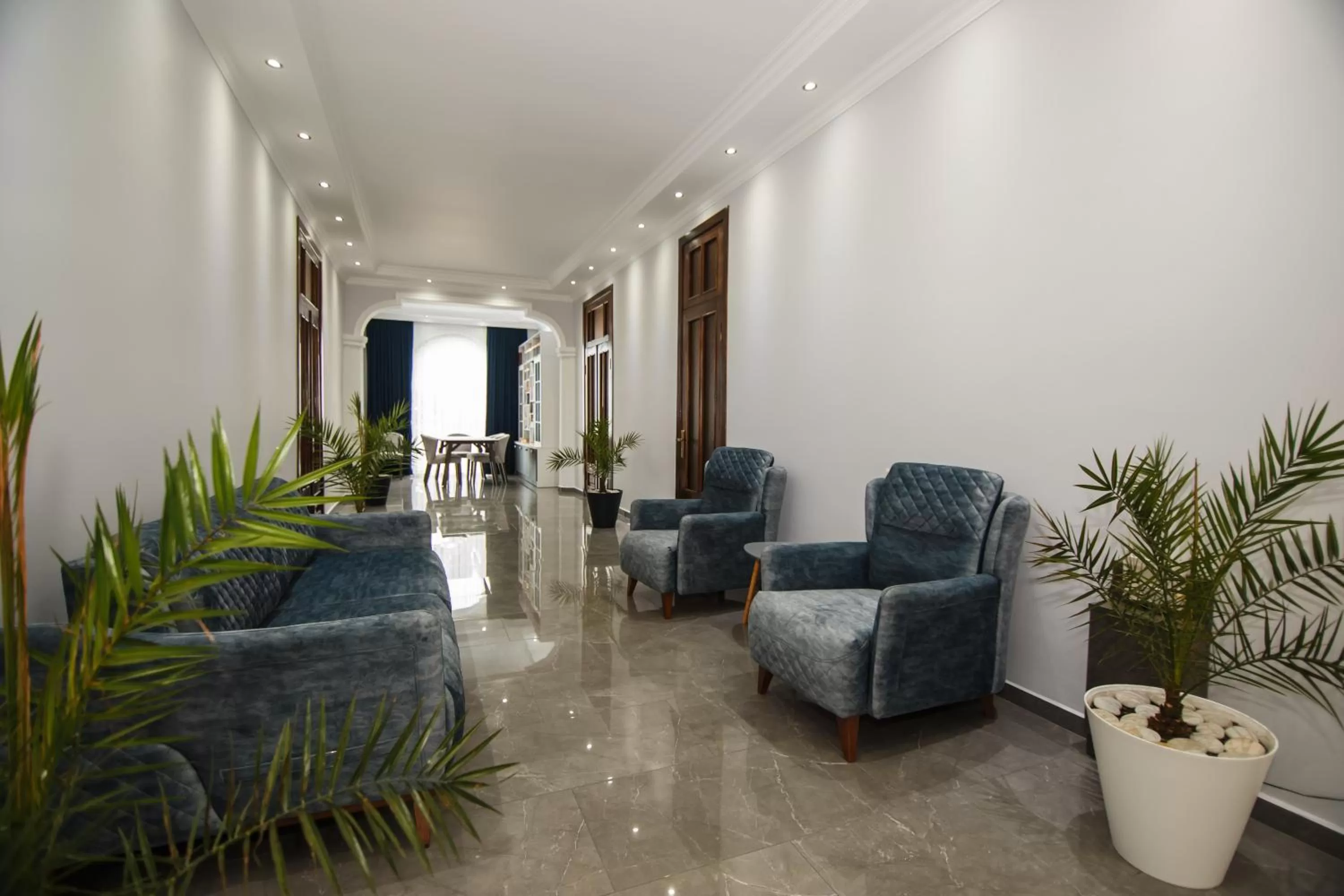 Seating Area in House at the Sea