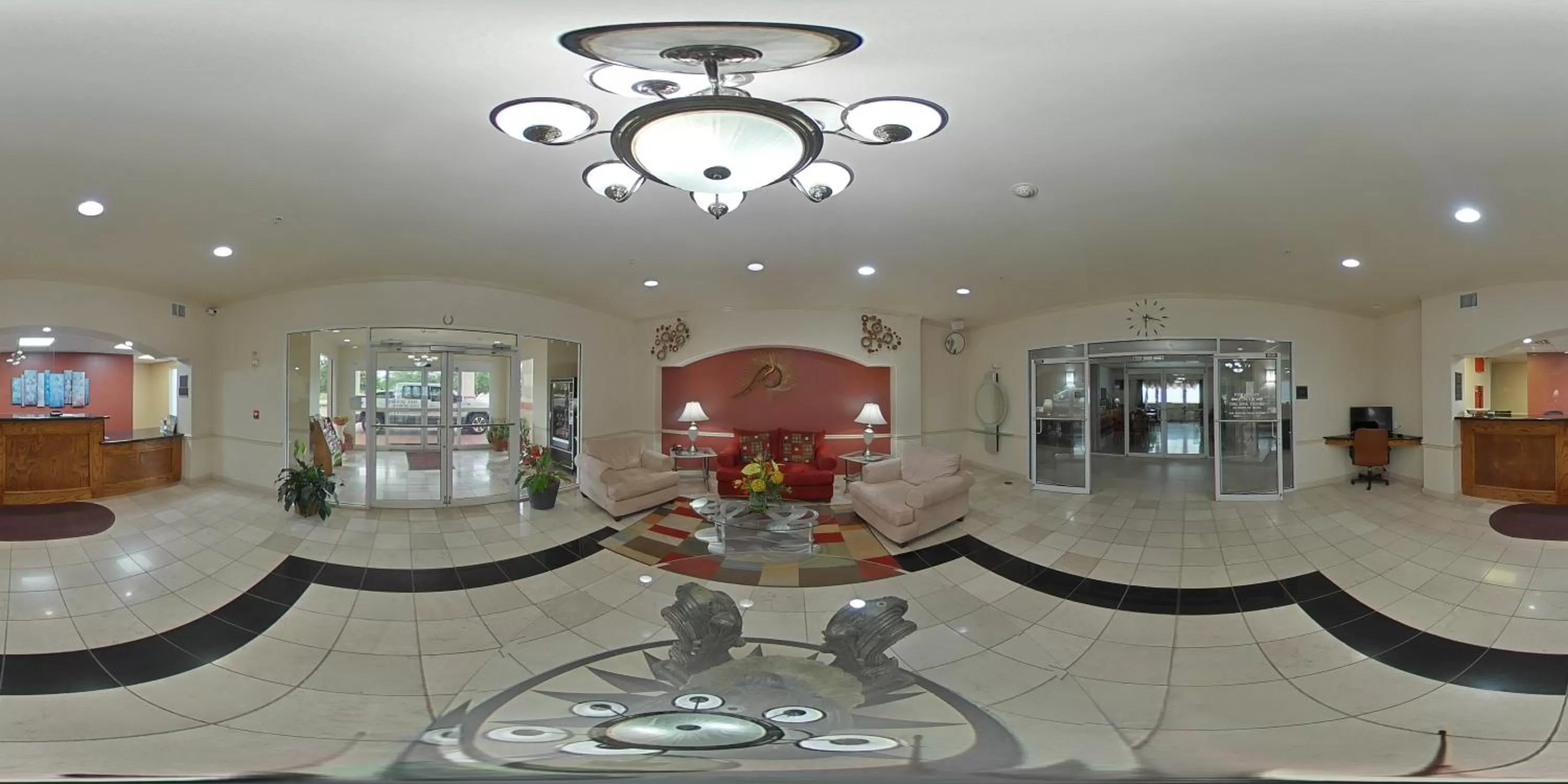 Lobby or reception in Budget Host Inn and Suites Cameron