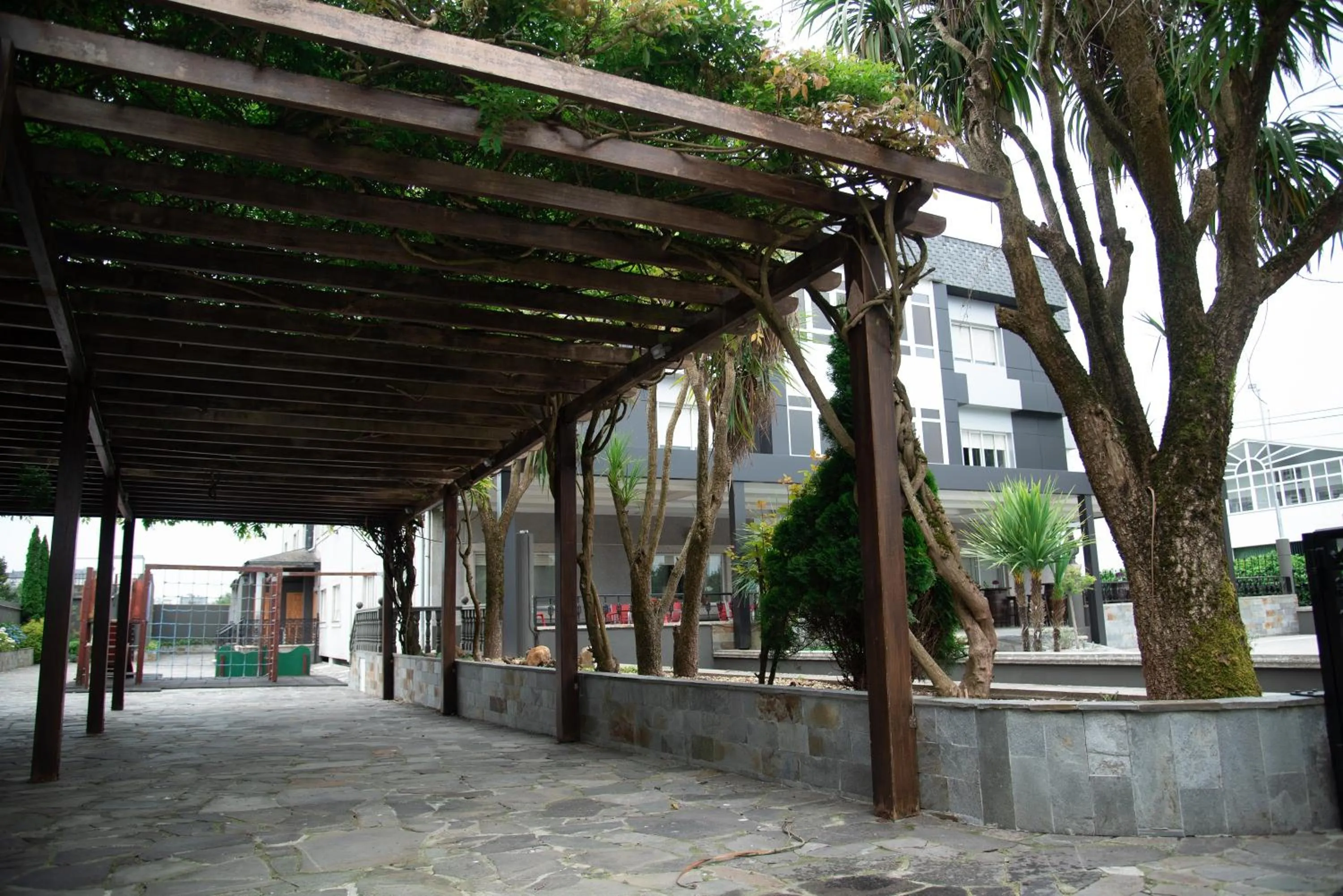 Property building in Hotel Los Olmos