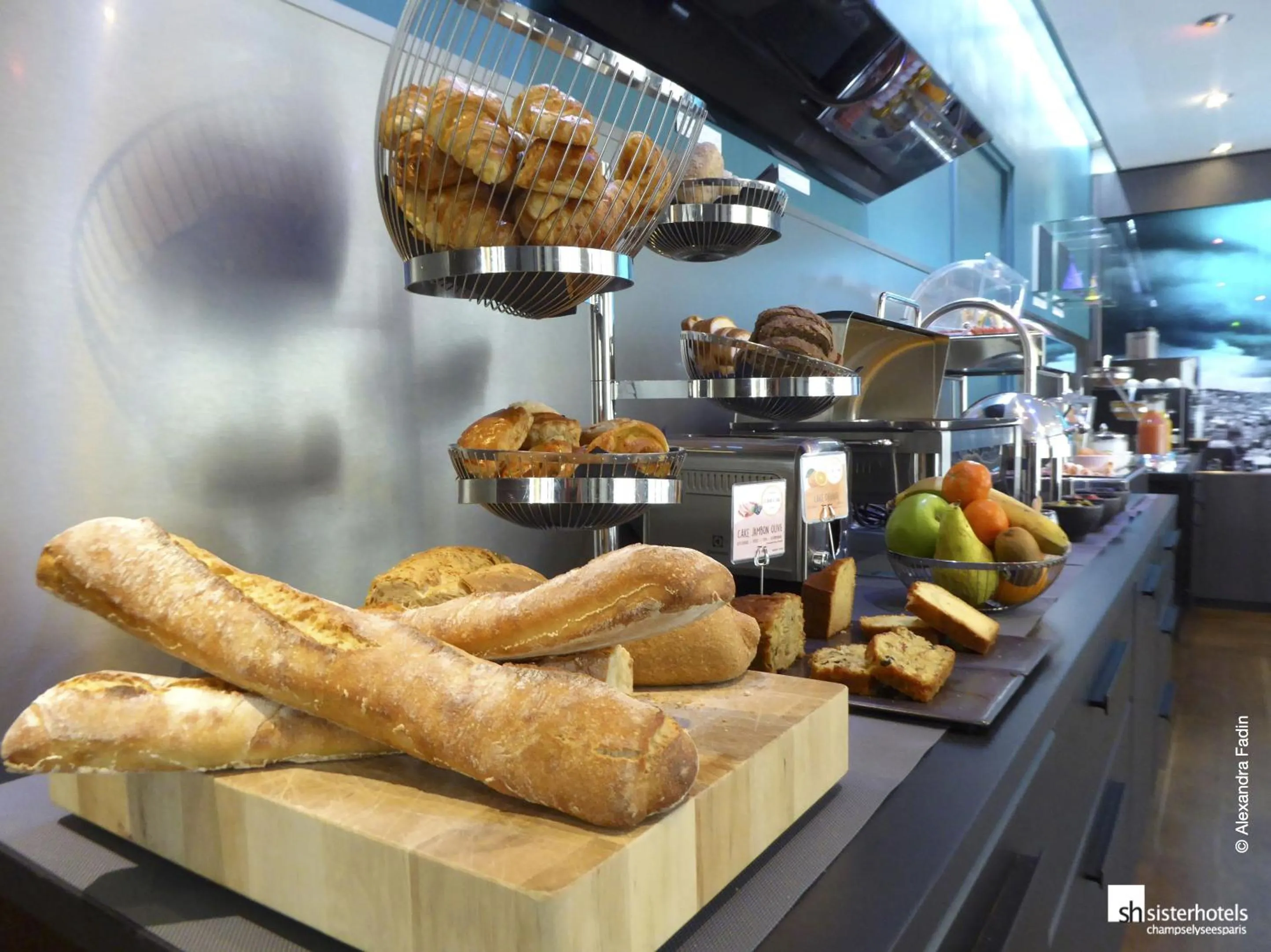 Breakfast in Hôtel Bassano