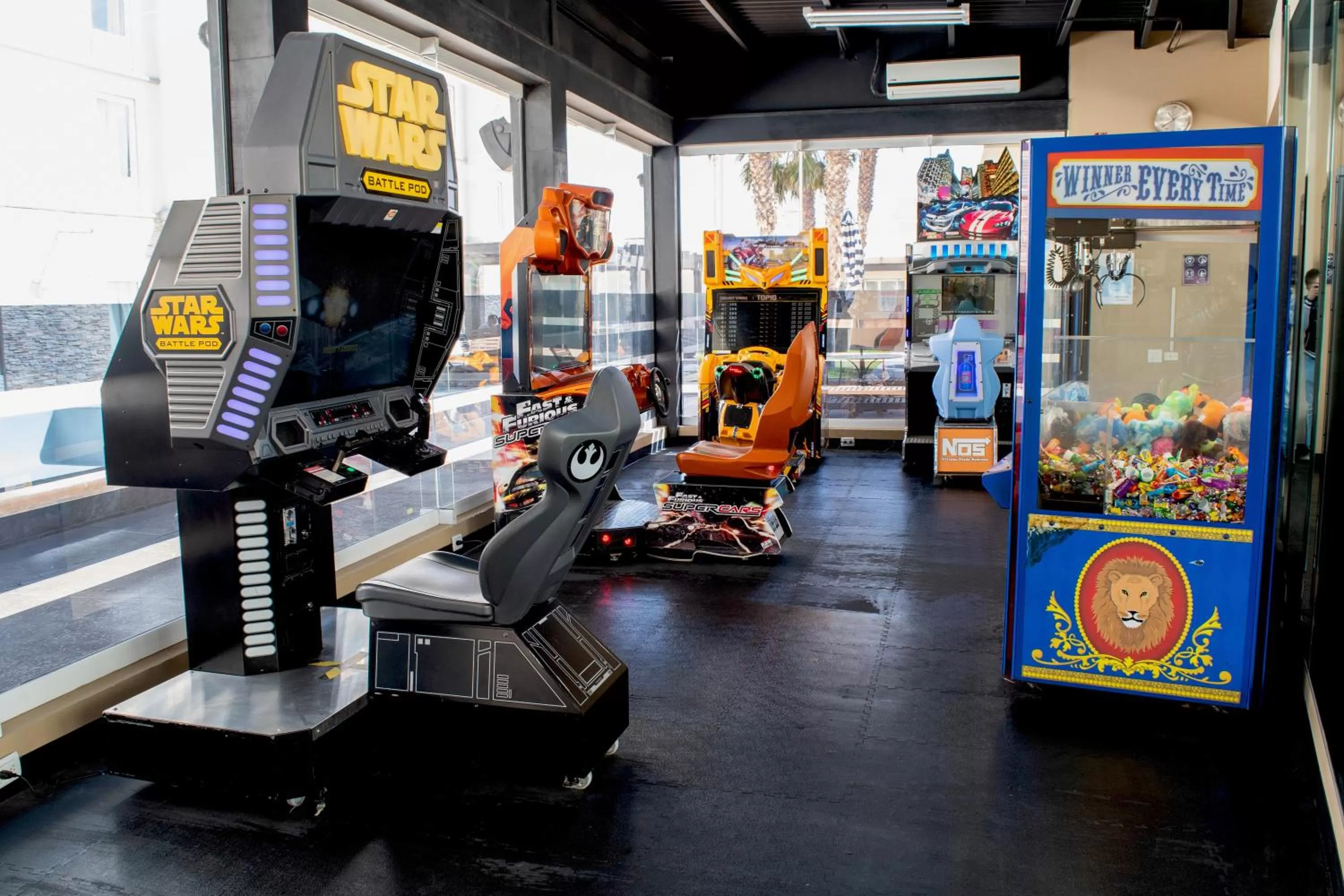 Game Room, Fitness Center/Facilities in Hotel Mesaluna Near American Consulate