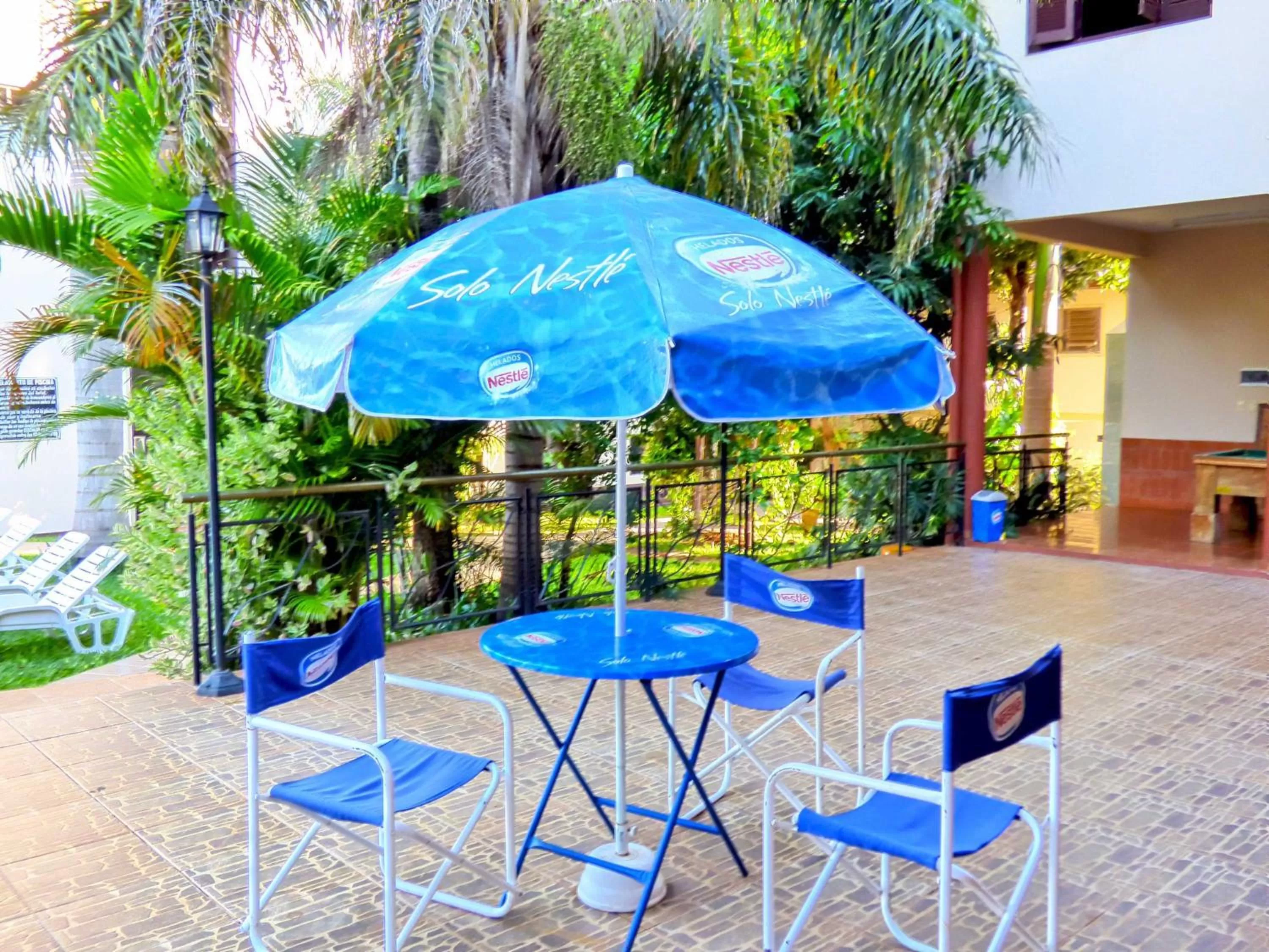 Patio in De La Costa Hotel