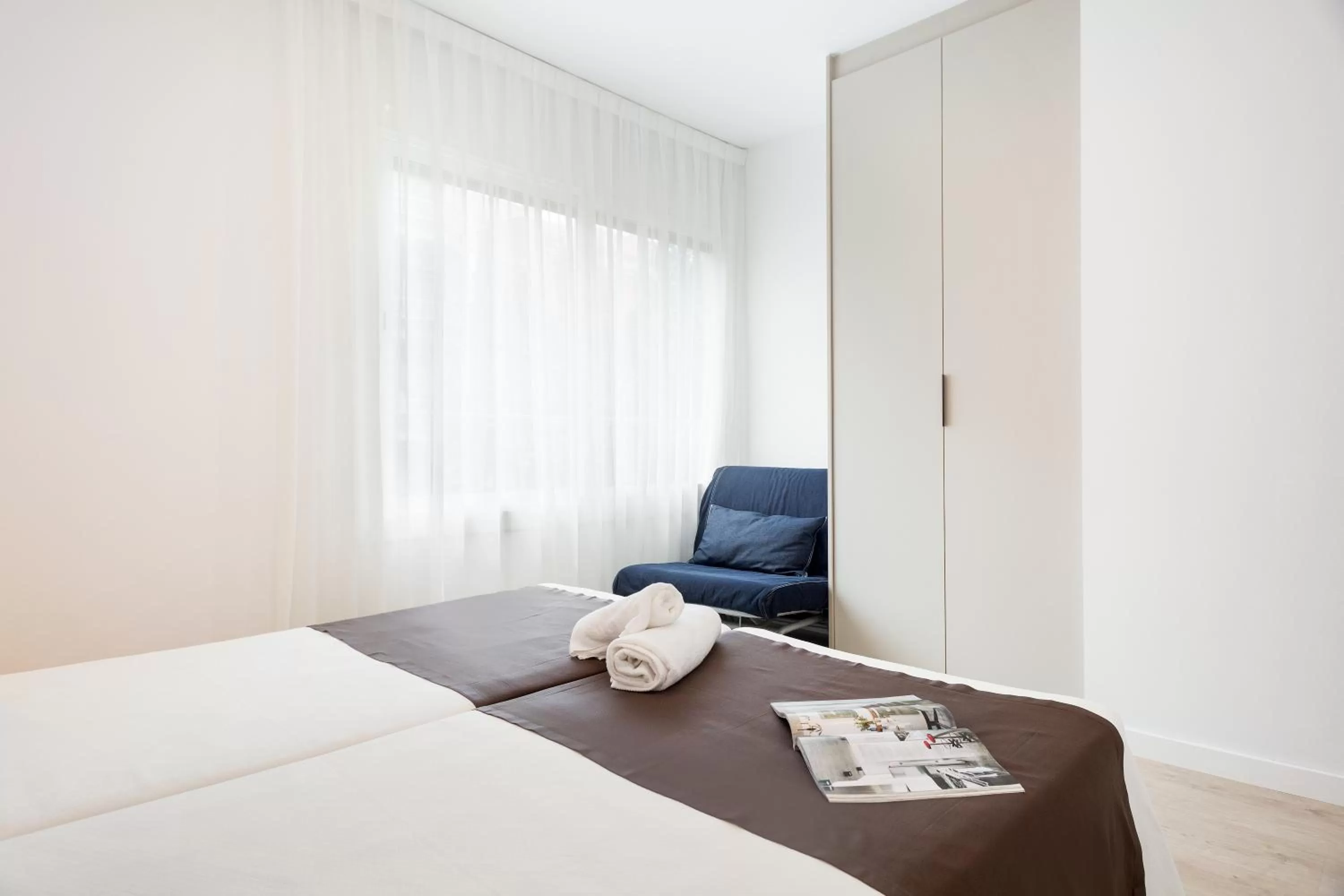 Decorative detail, Bed in BcnStop Sagrada Familia