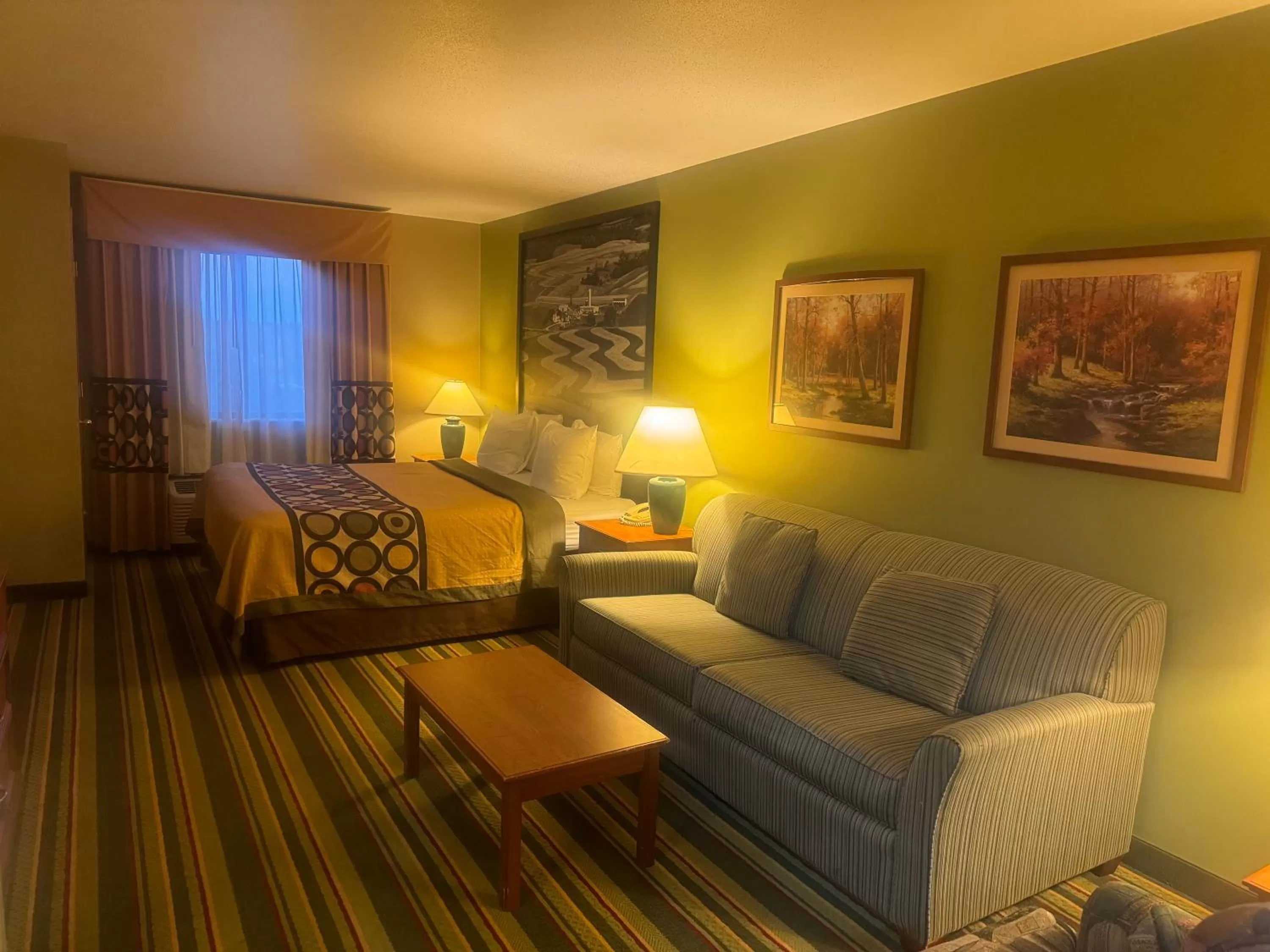 Living room in Super 8 by Wyndham Sparta