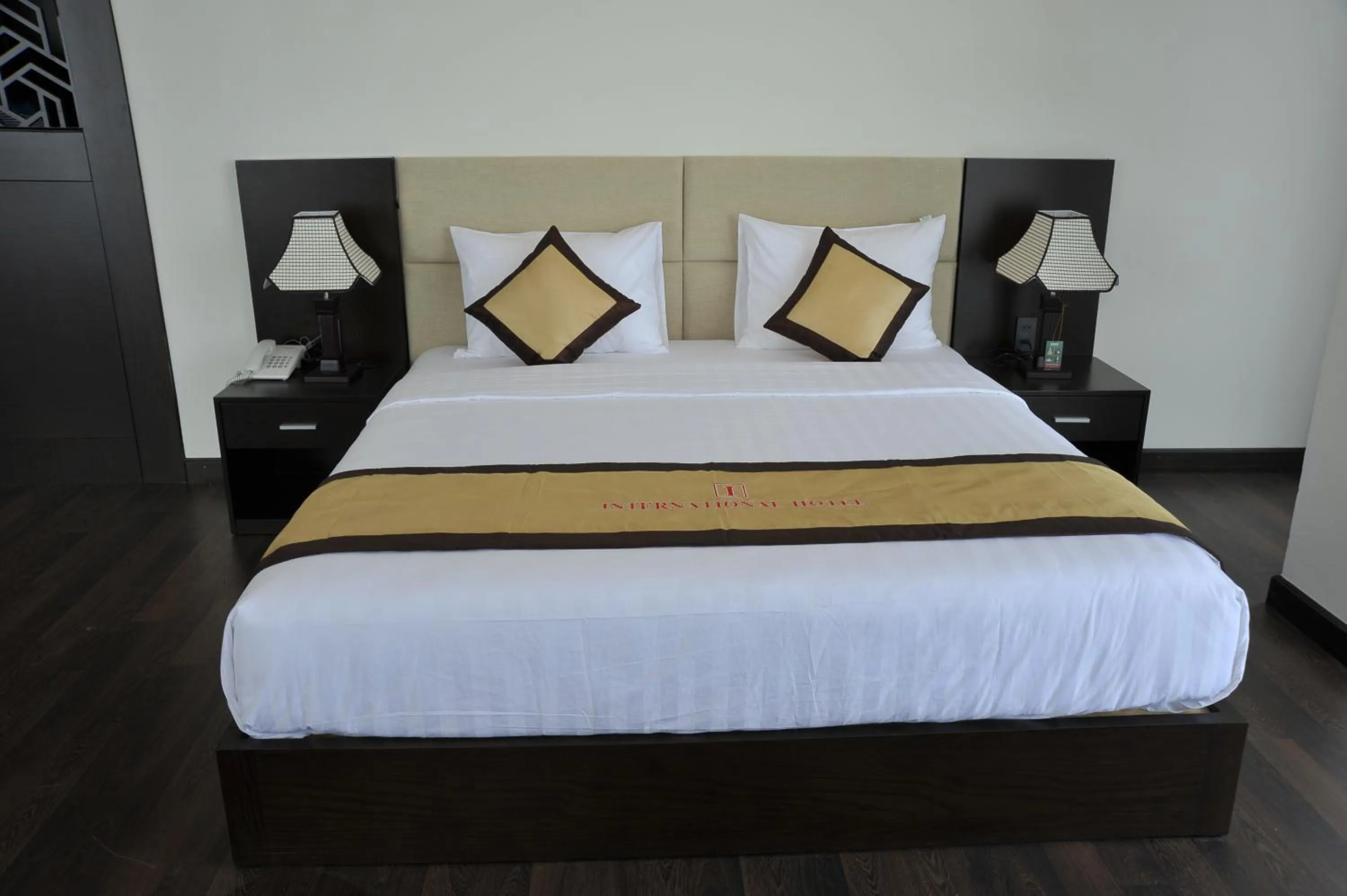 Bed in International Hotel