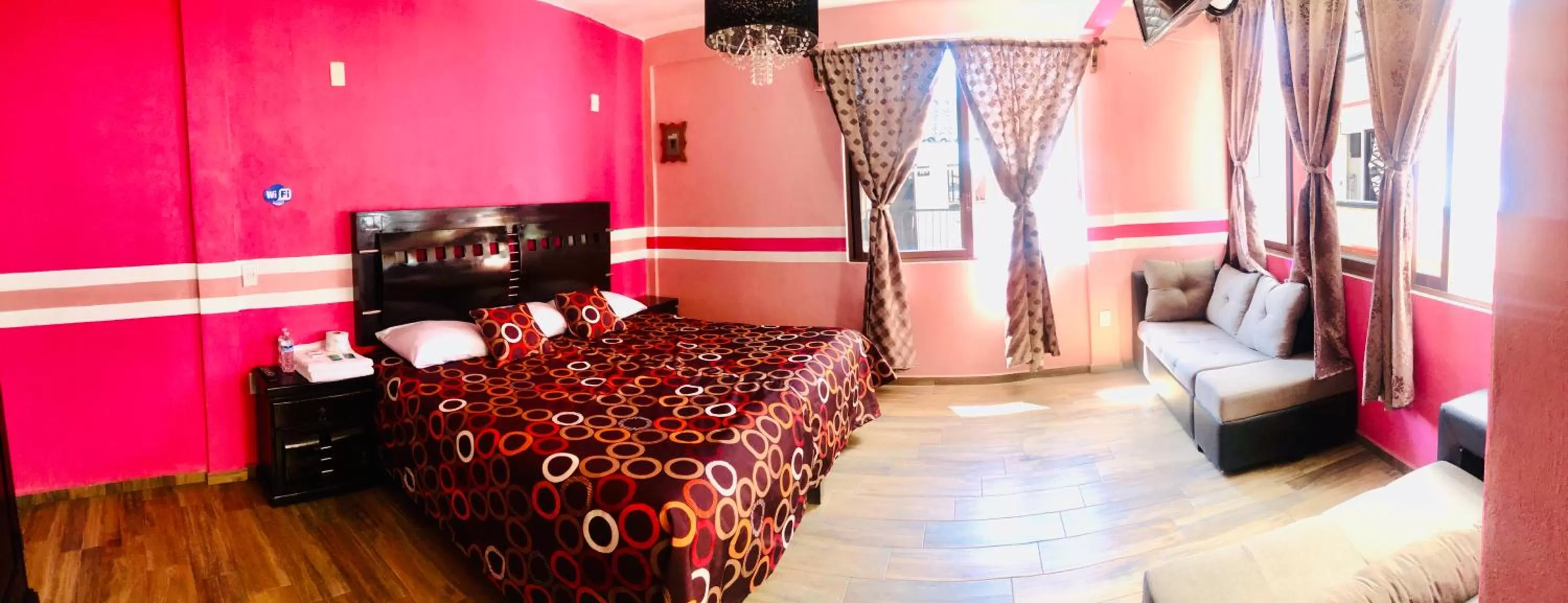 Photo of the whole room, Bed in HOTEL LA GRAN MANZANA