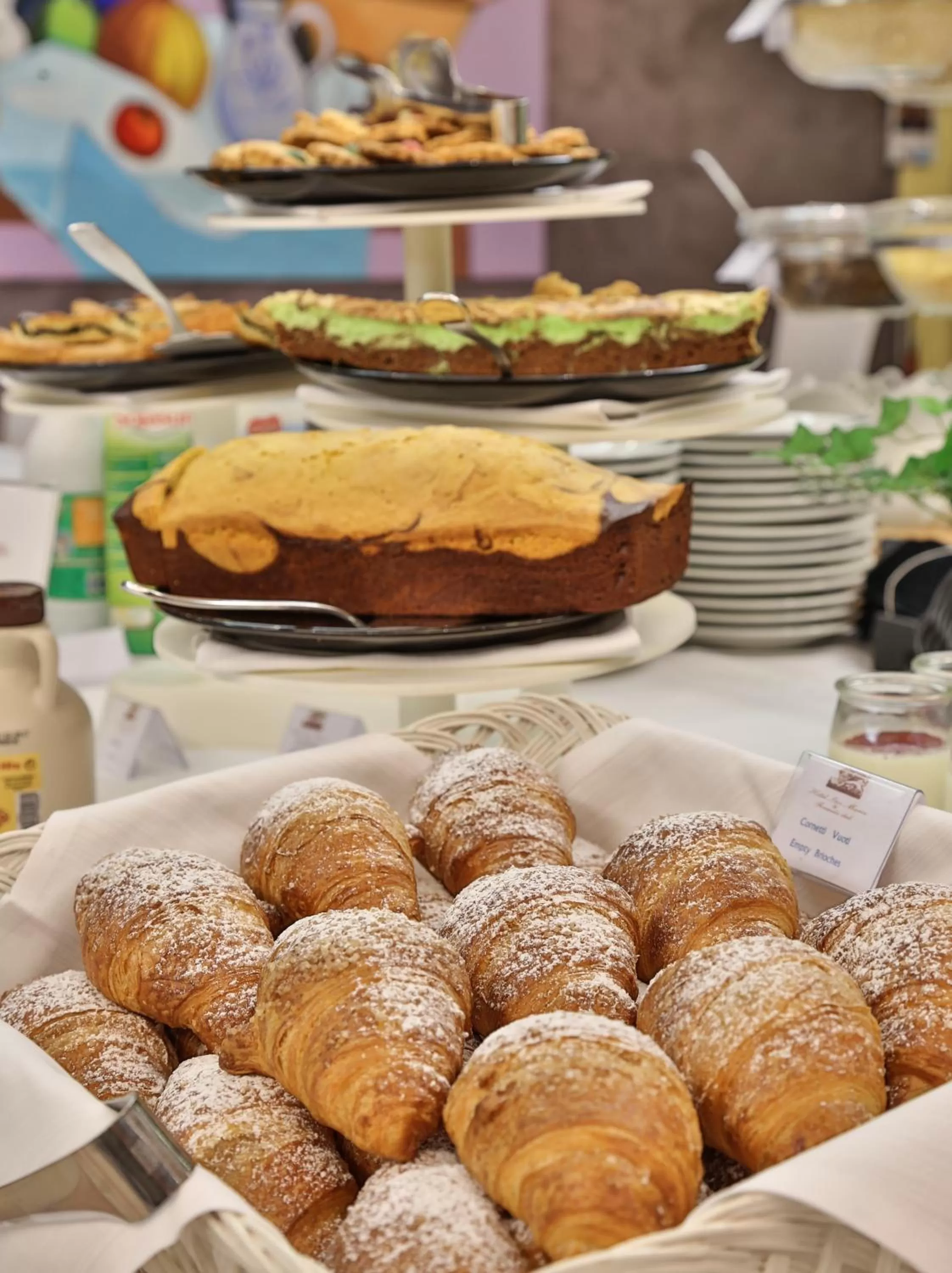 American breakfast in Hotel San Marco & Formula Club