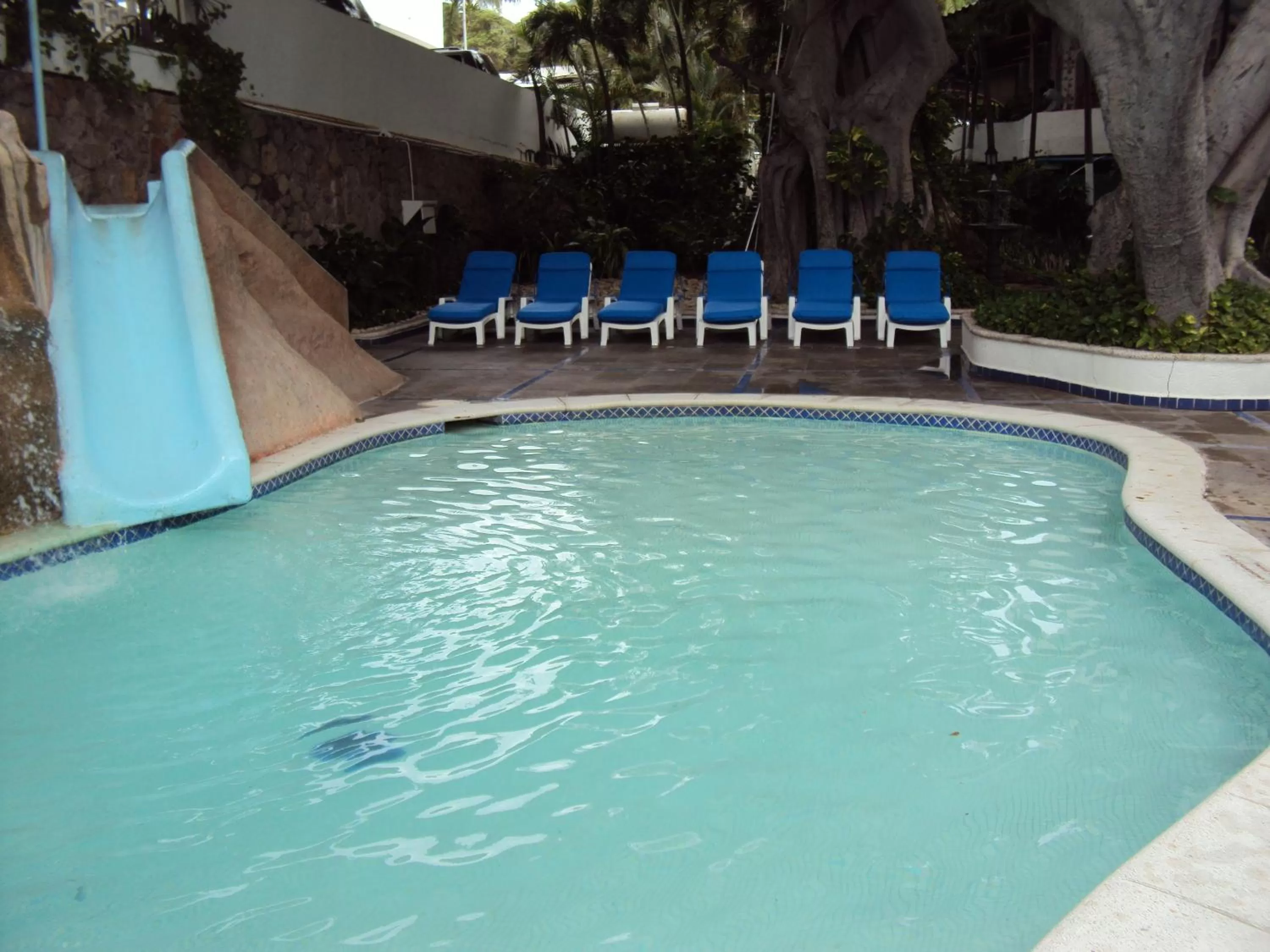 Swimming pool in Hotel Acapulco Malibu