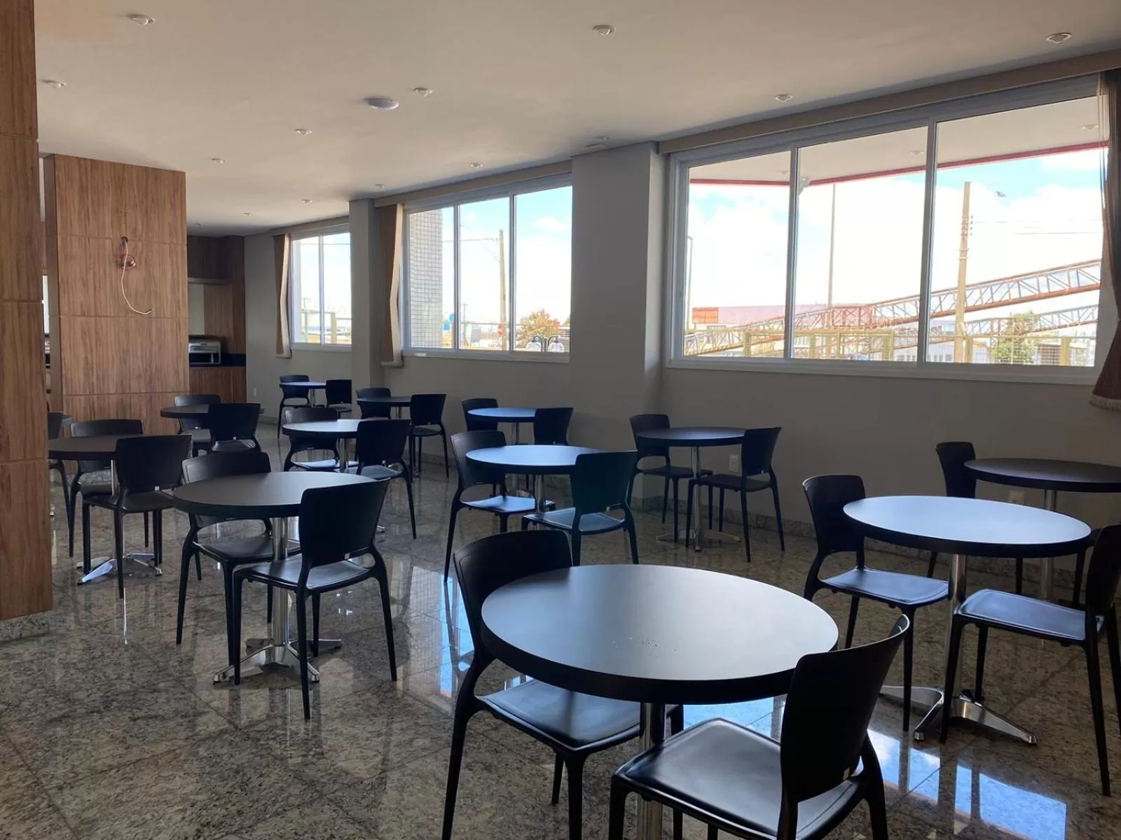 Seating area in San Martin Hotel
